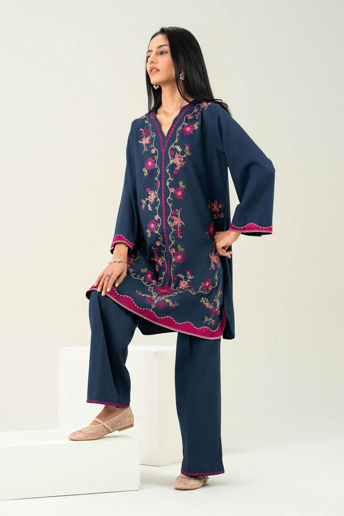 2 Piece - Embroidered Suit - ST2STE-PRET26WV1-14 for Women - Pret Collection | Nishat | Shop Online 