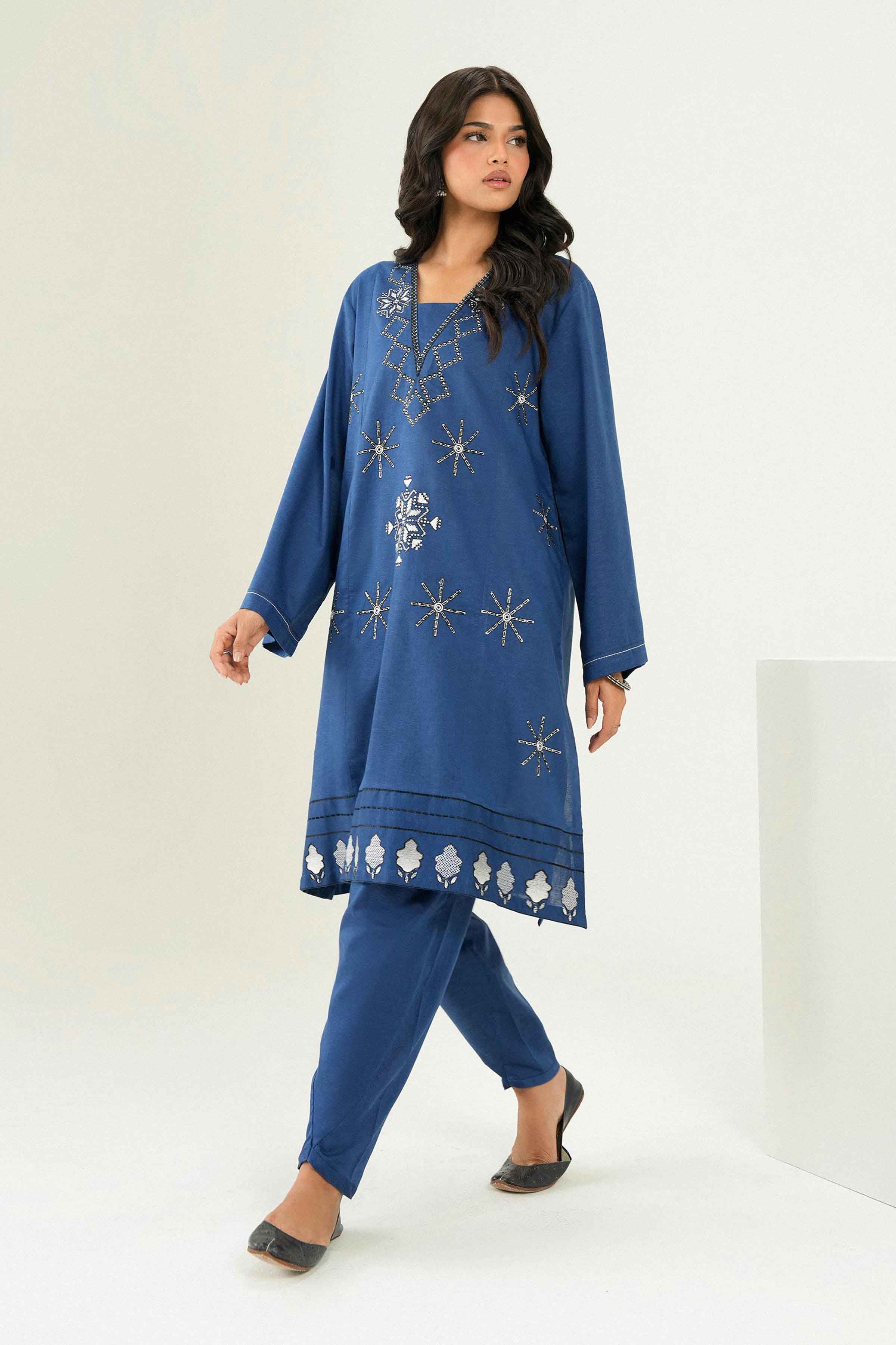 2 Piece - Embroidered Suit - ST2STE-PRET26WV1-2 for Women - Pret Collection | Nishat | Shop Online 
