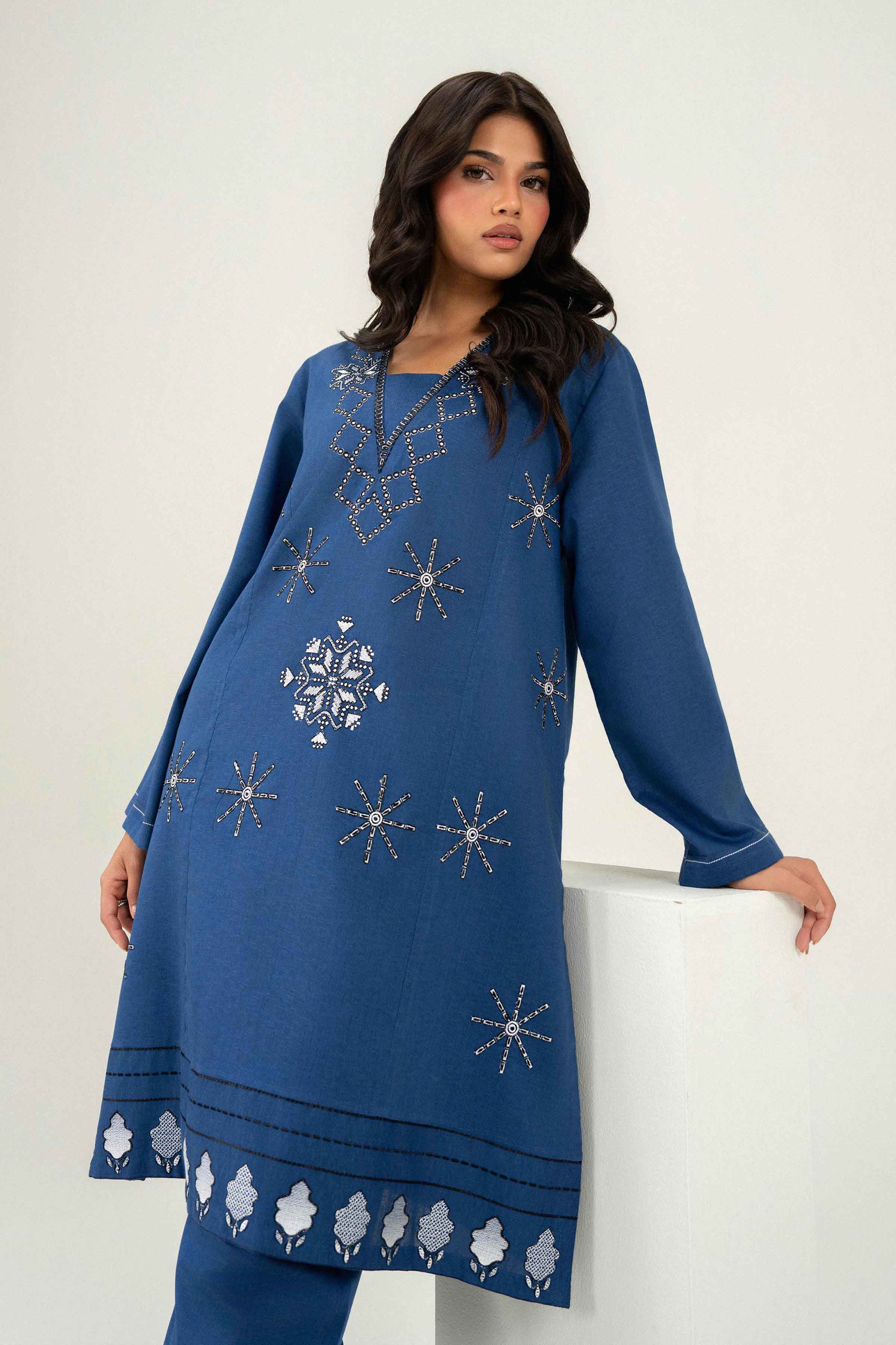 2 Piece - Embroidered Suit - ST2STE-PRET26WV1-2 for Women - Pret Collection | Nishat | Shop Online 