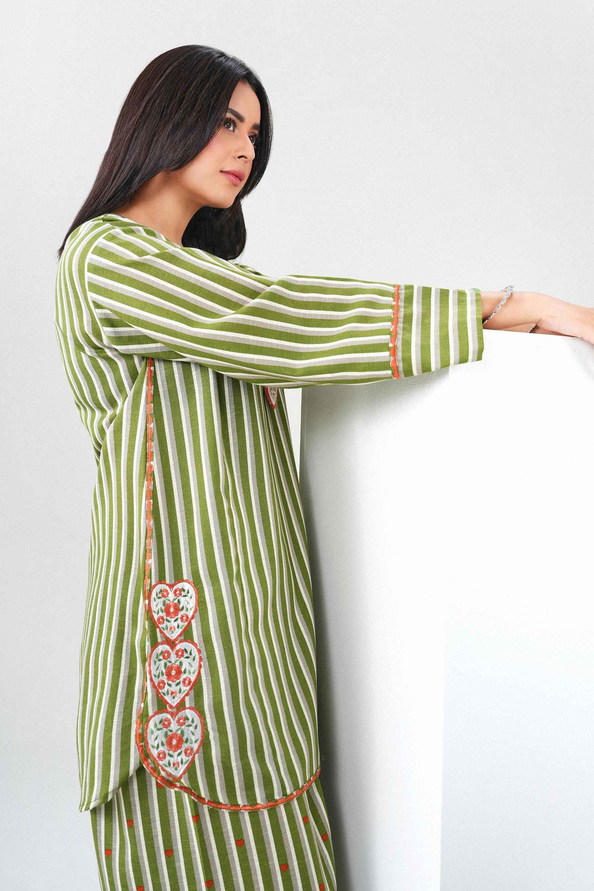 2 Piece - Printed Embroidered Suit - ST2STE-PRET26WV1-4  for Women - Pret Collection | Nishat | Shop Online
