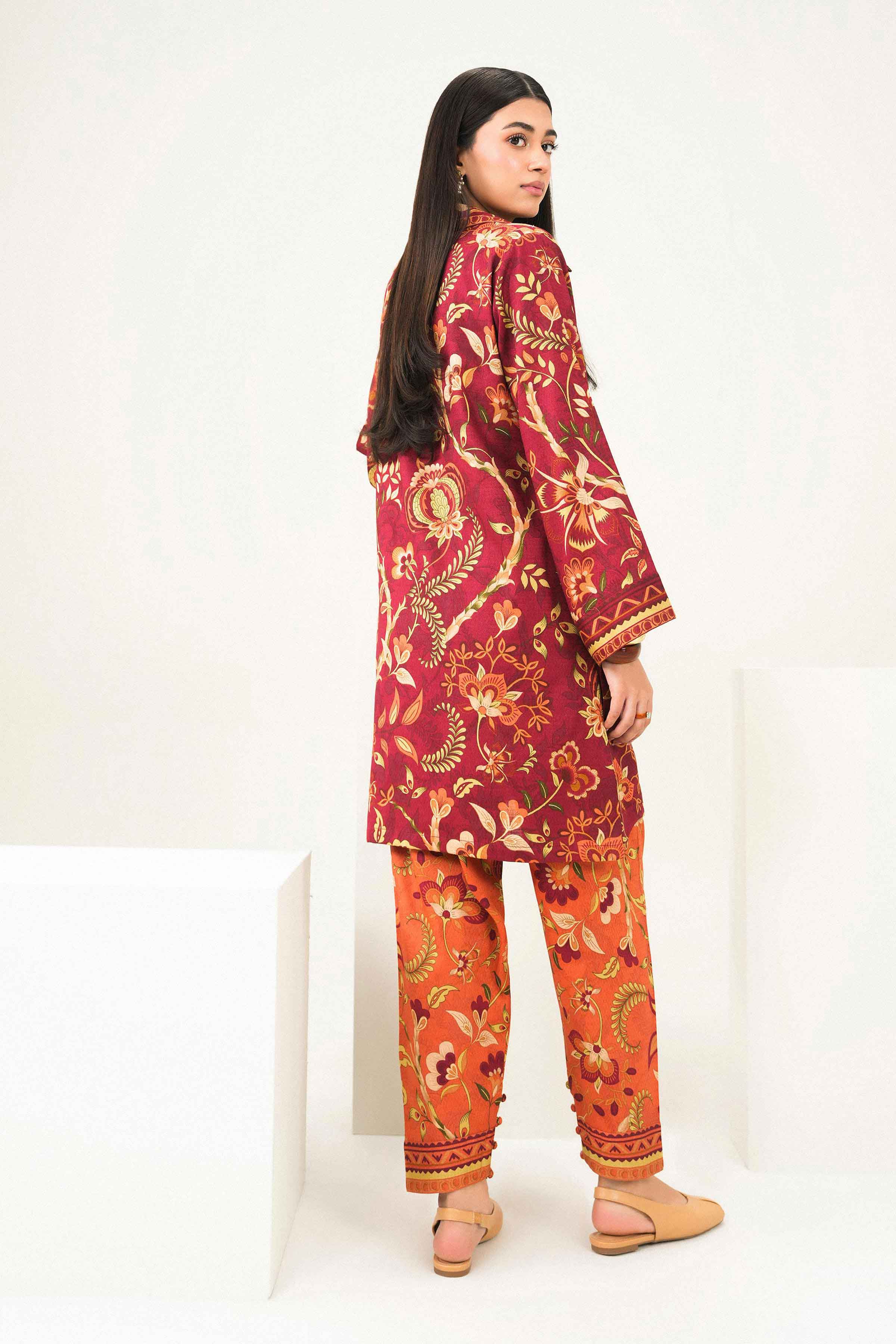 2 Piece - Printed Embroidered Suit - ST2STE-PRET26WV1-7 for Women - Pret Collection | Nishat | Shop Online 