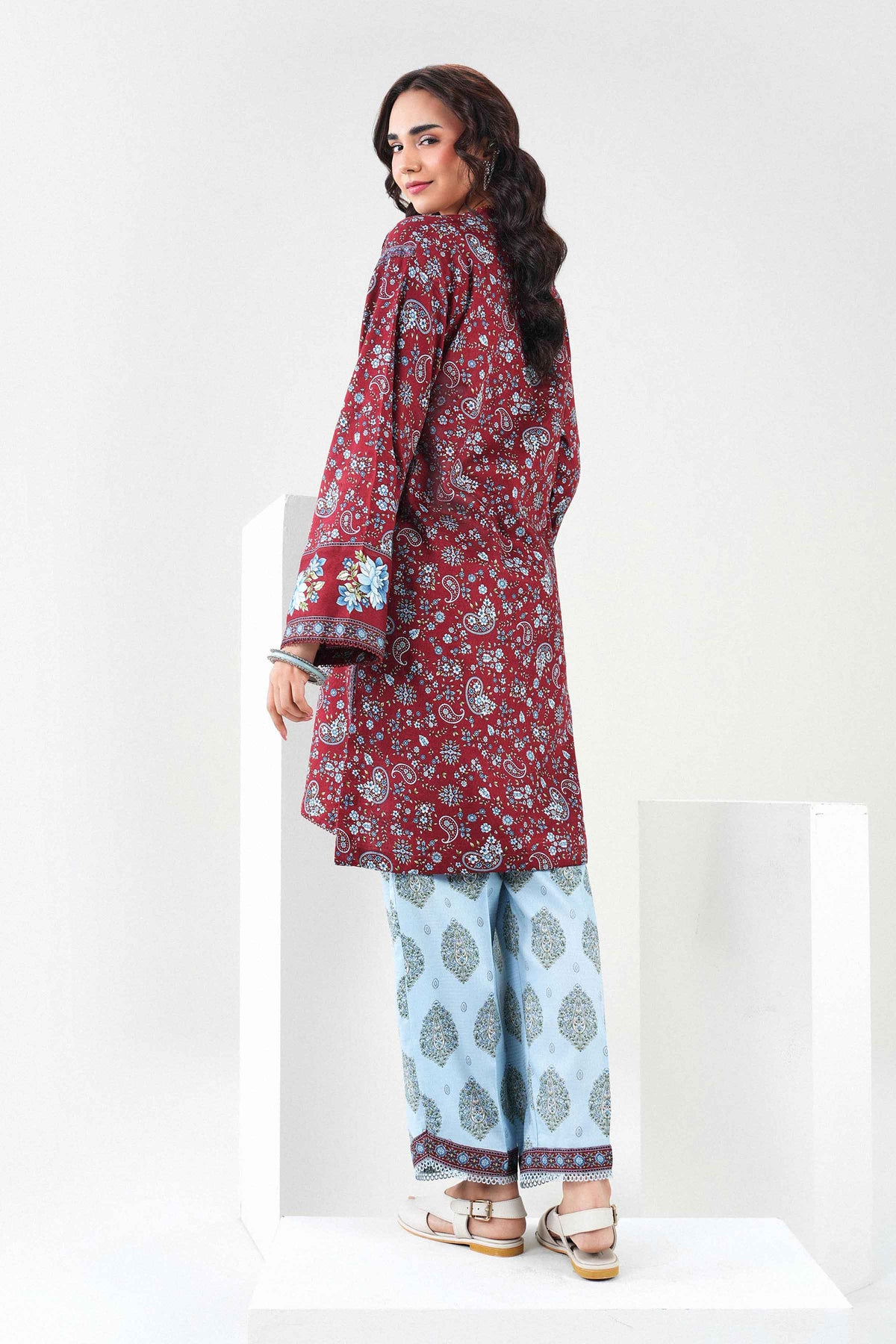 2 Piece - Printed Suit - ST2STE-PRET26WV1-8  for Women - Pret Collection | Nishat | Shop Online