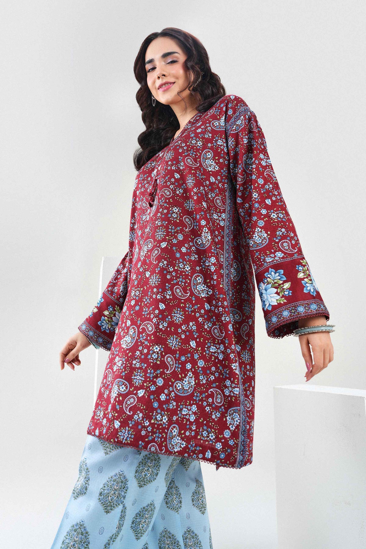 2 Piece - Printed Suit - ST2STE-PRET26WV1-8  for Women - Pret Collection | Nishat | Shop Online