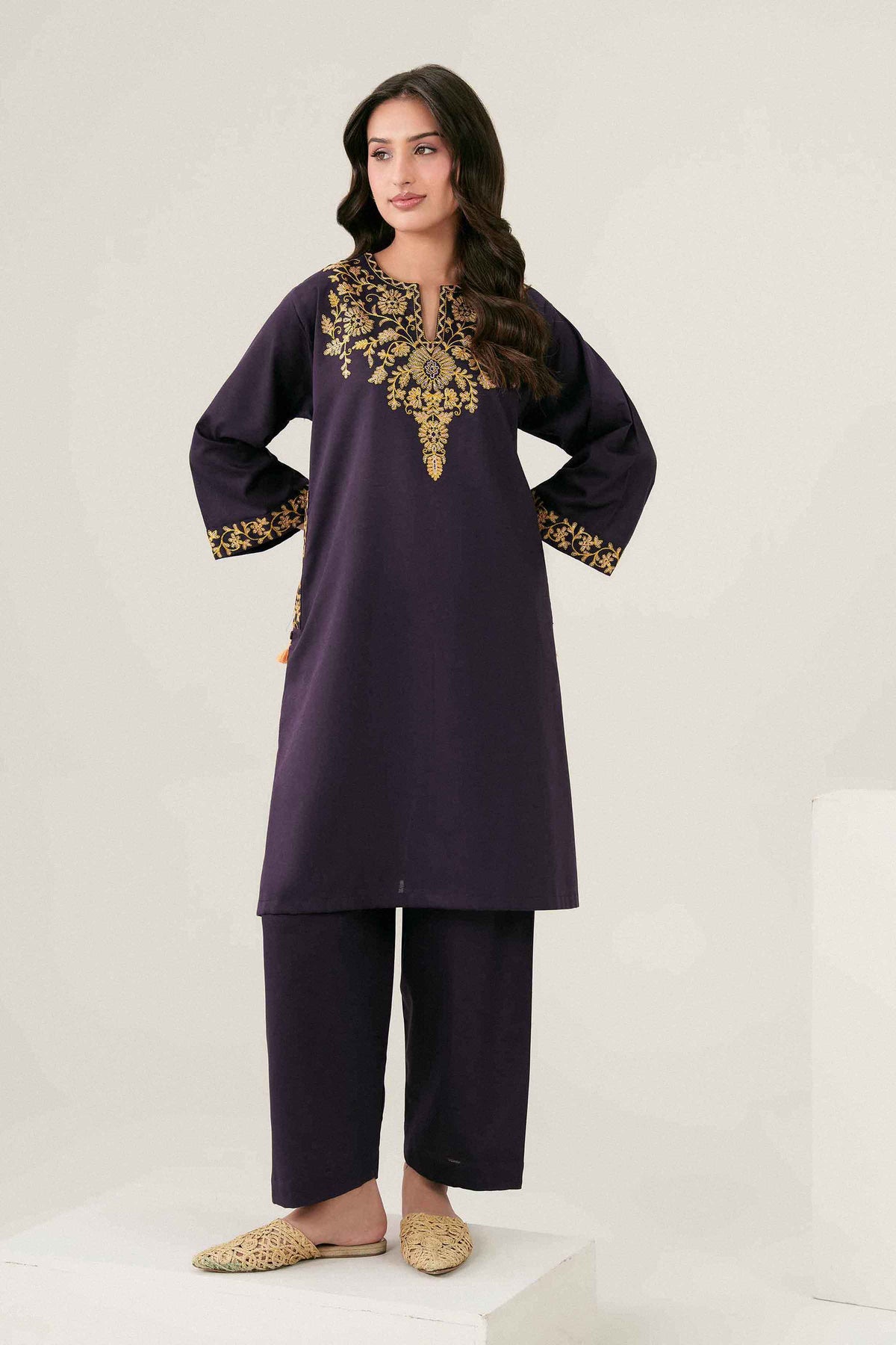 2 Piece - Embroidered Suit - ST2STE-PRET26WV2-18 for Women - Pret Collection | Nishat | Shop Online