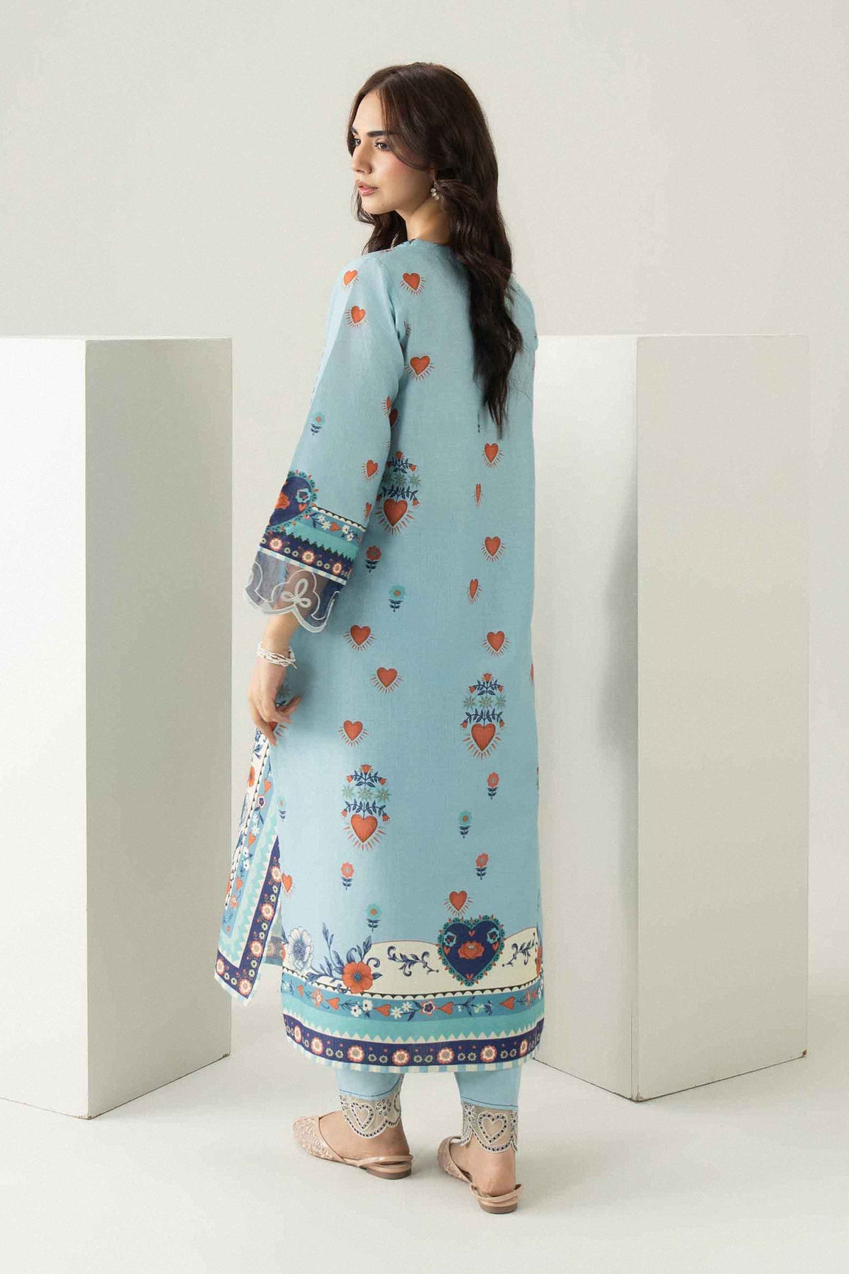 2 Piece - Printed Embroidered Suit - ST2STE-PRET26WV2-26 for Women - Pret Collection | Nishat | Shop Online