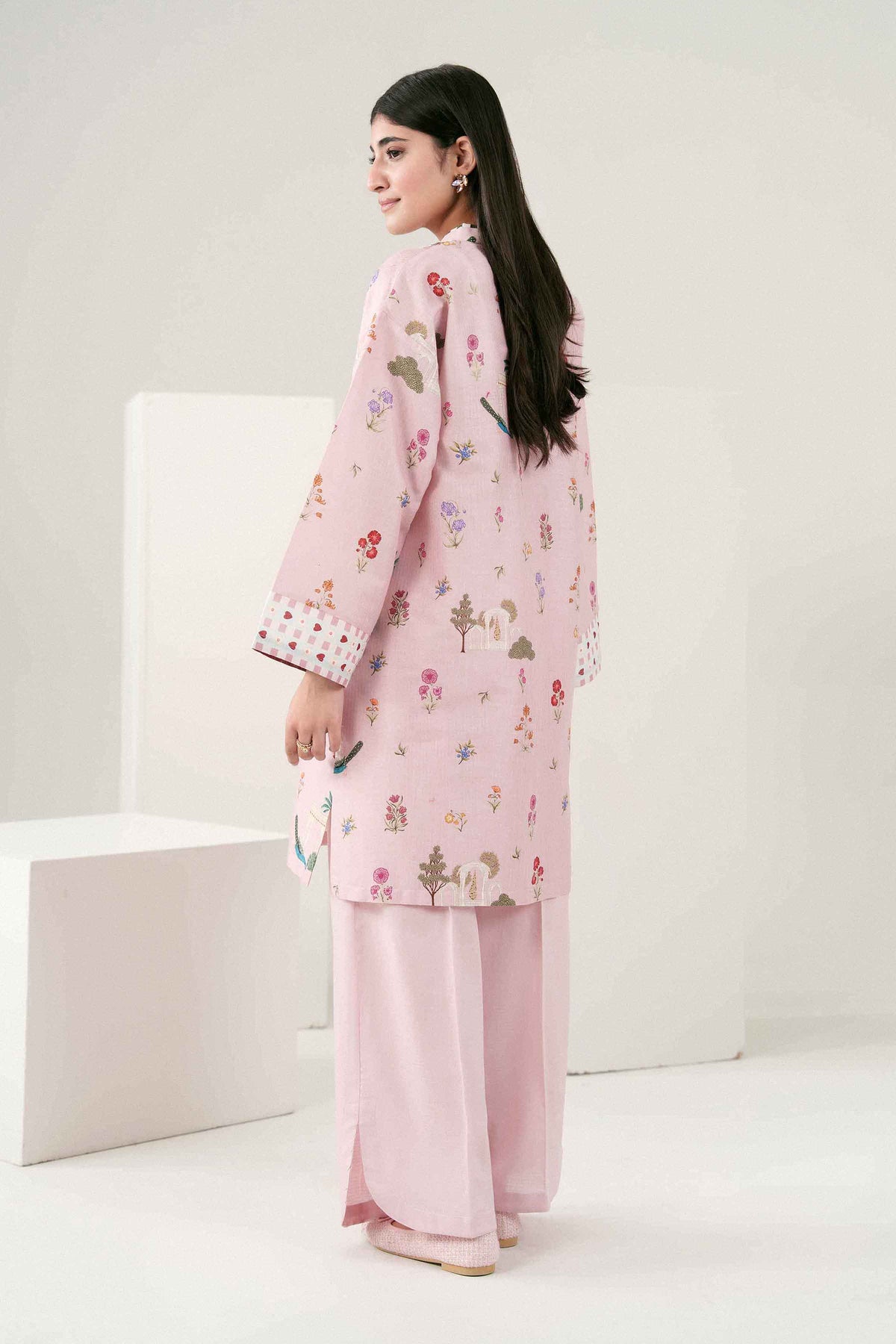 2 Piece - Printed Embroidered Suit - ST2STE-PRET26WV2-29