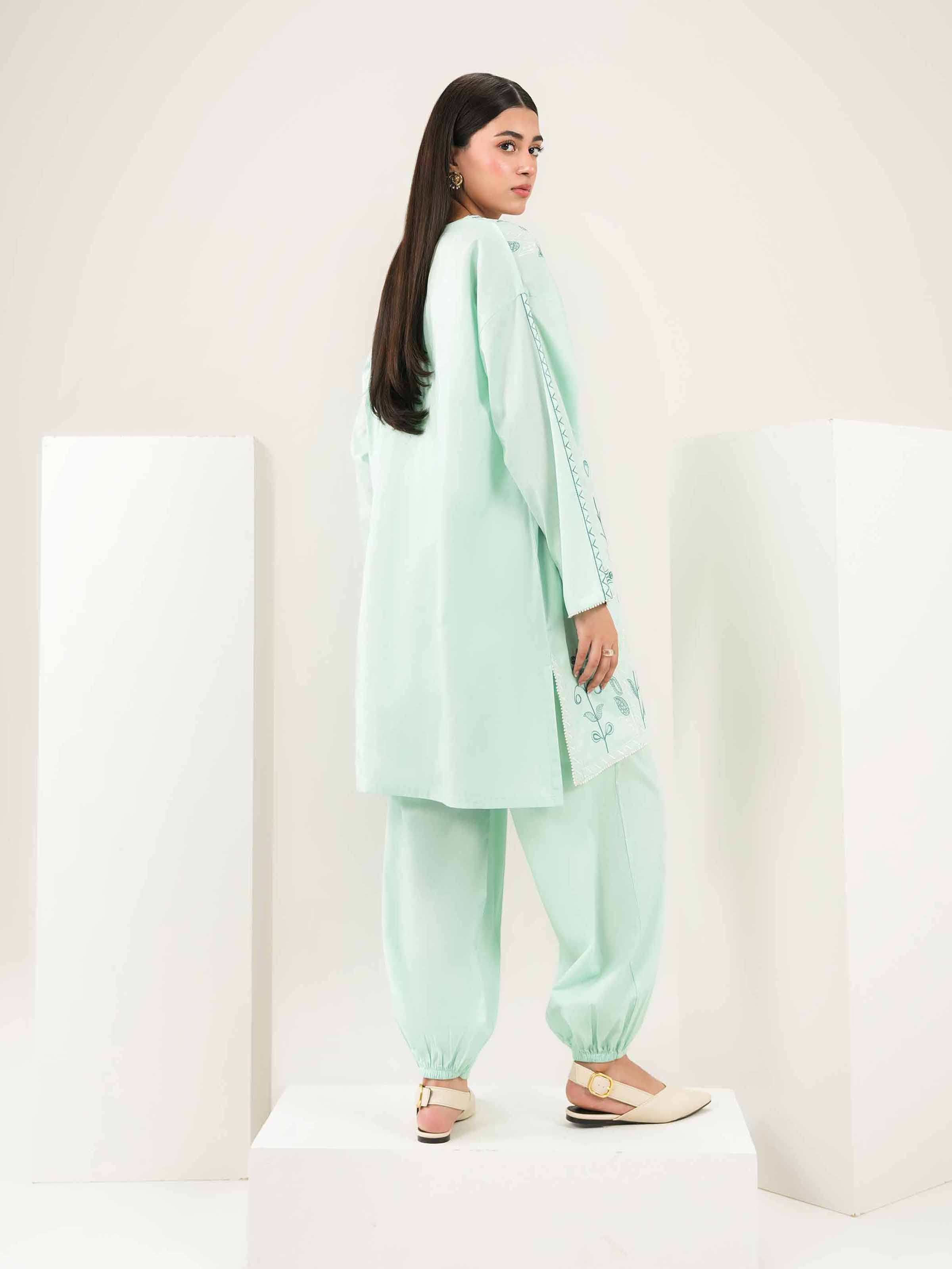 2 Piece - Embroidered Suit - ST2STE-PRET26WV2-3