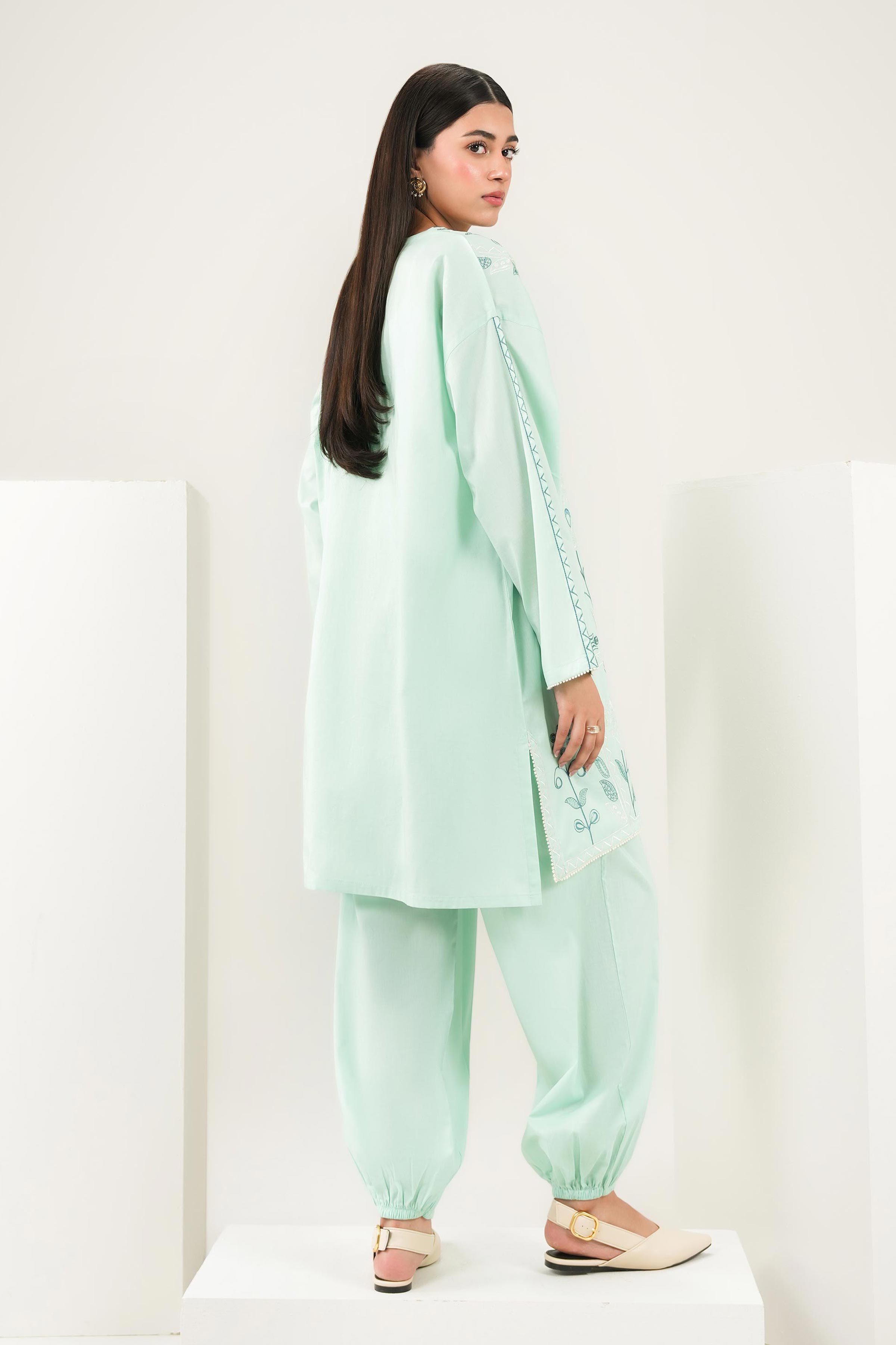 2 Piece - Embroidered Suit - ST2STE-PRET26WV2-3 for Women - Pret Collection | Nishat | Shop Online