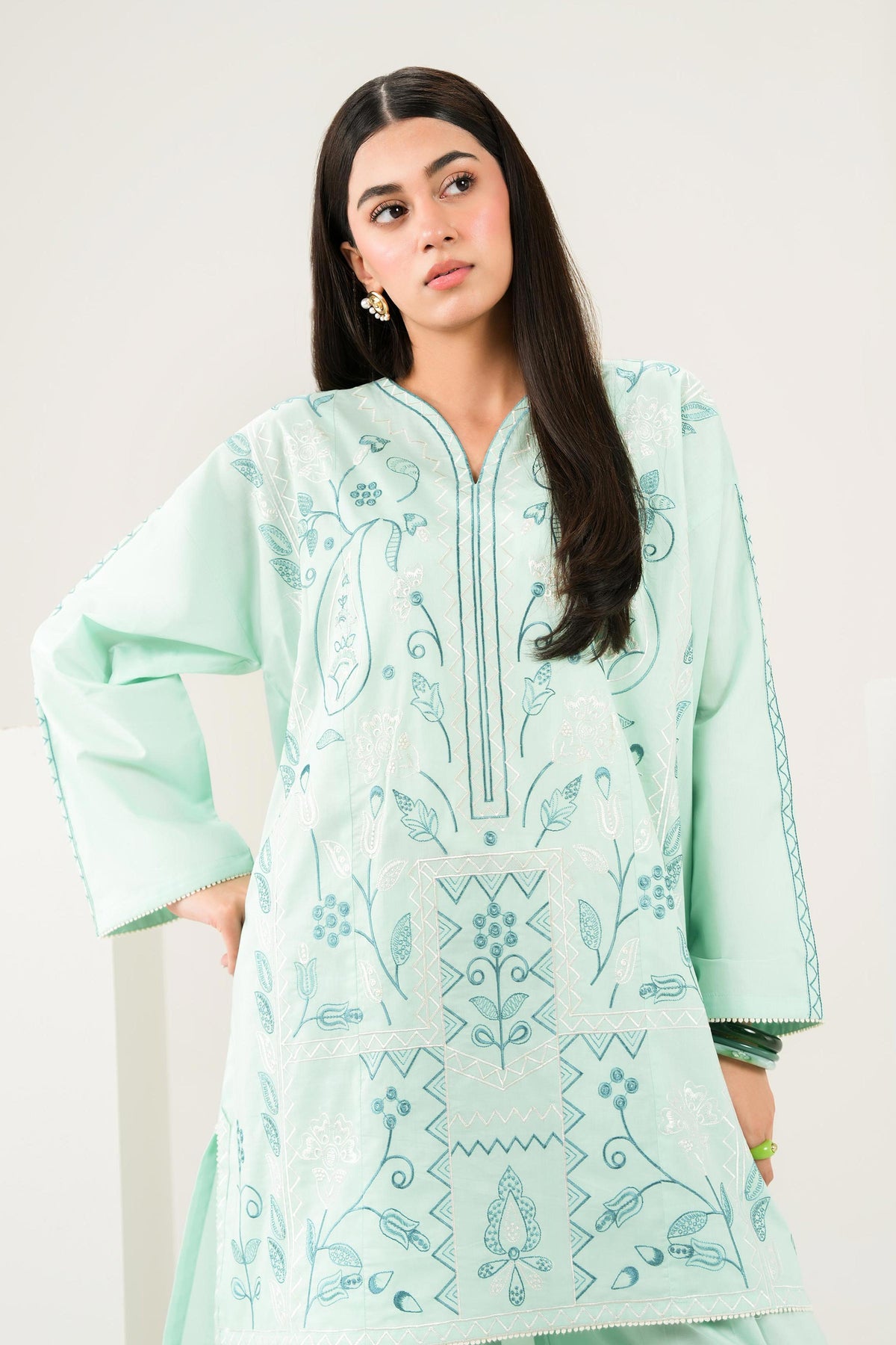 2 Piece - Embroidered Suit - ST2STE-PRET26WV2-3 for Women - Pret Collection | Nishat | Shop Online