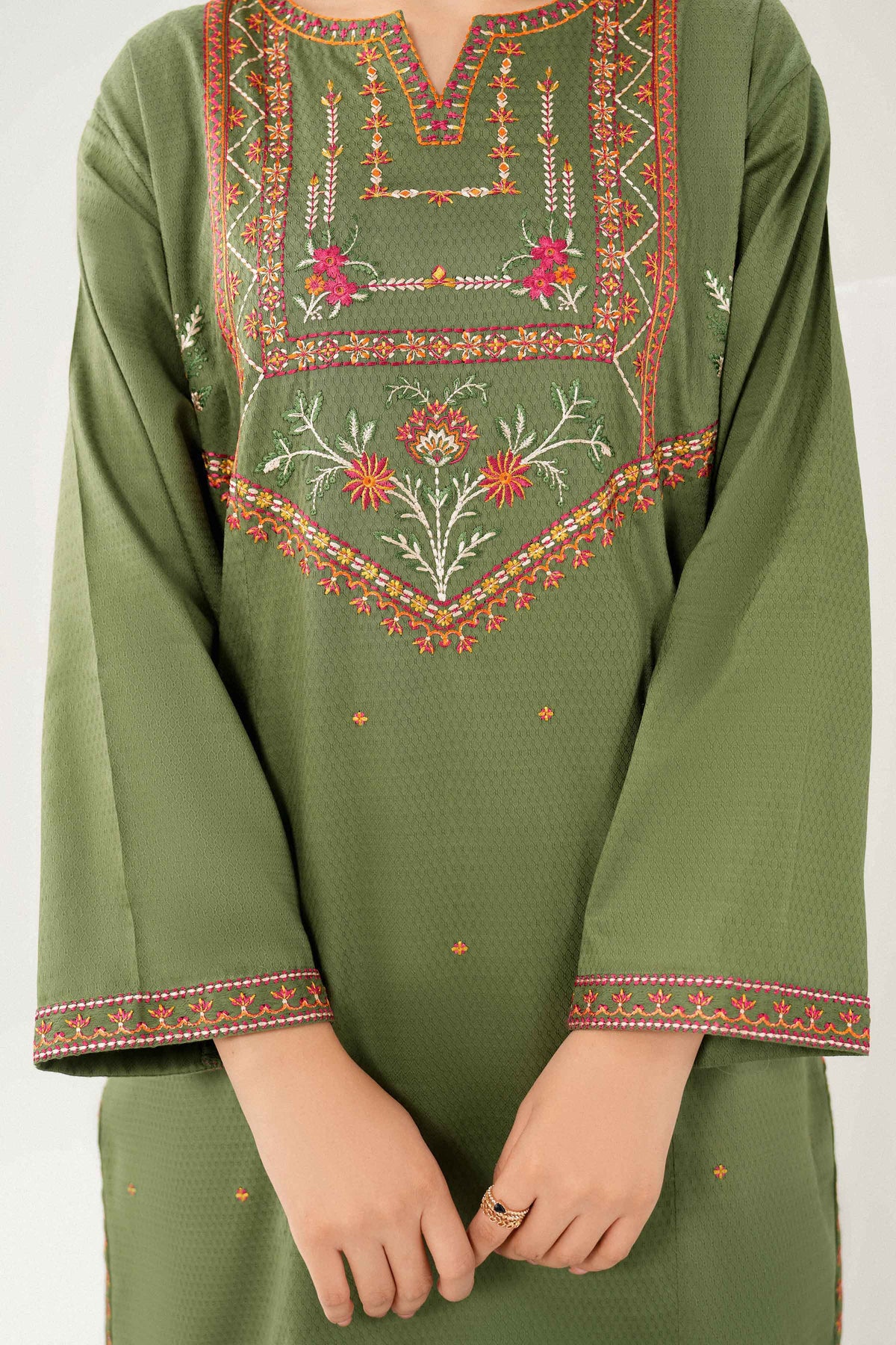 2 Piece - Embroidered Suit - ST2STE-PRET26WV2-32