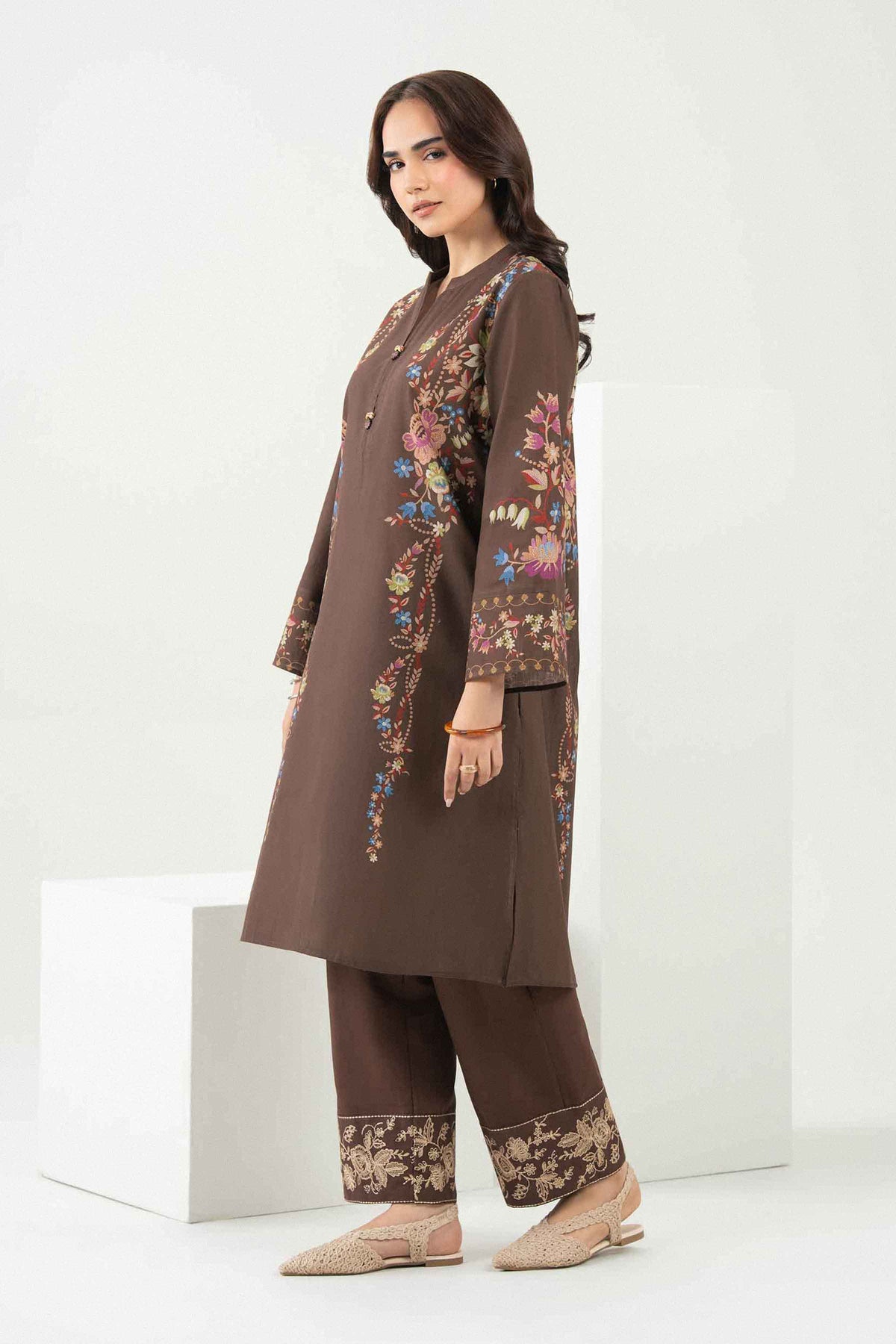 2 Piece - Printed Embroidered Suit - ST2STE-PRET26WV2-36 for Women -  Pret Collection | Nishat | Shop Online