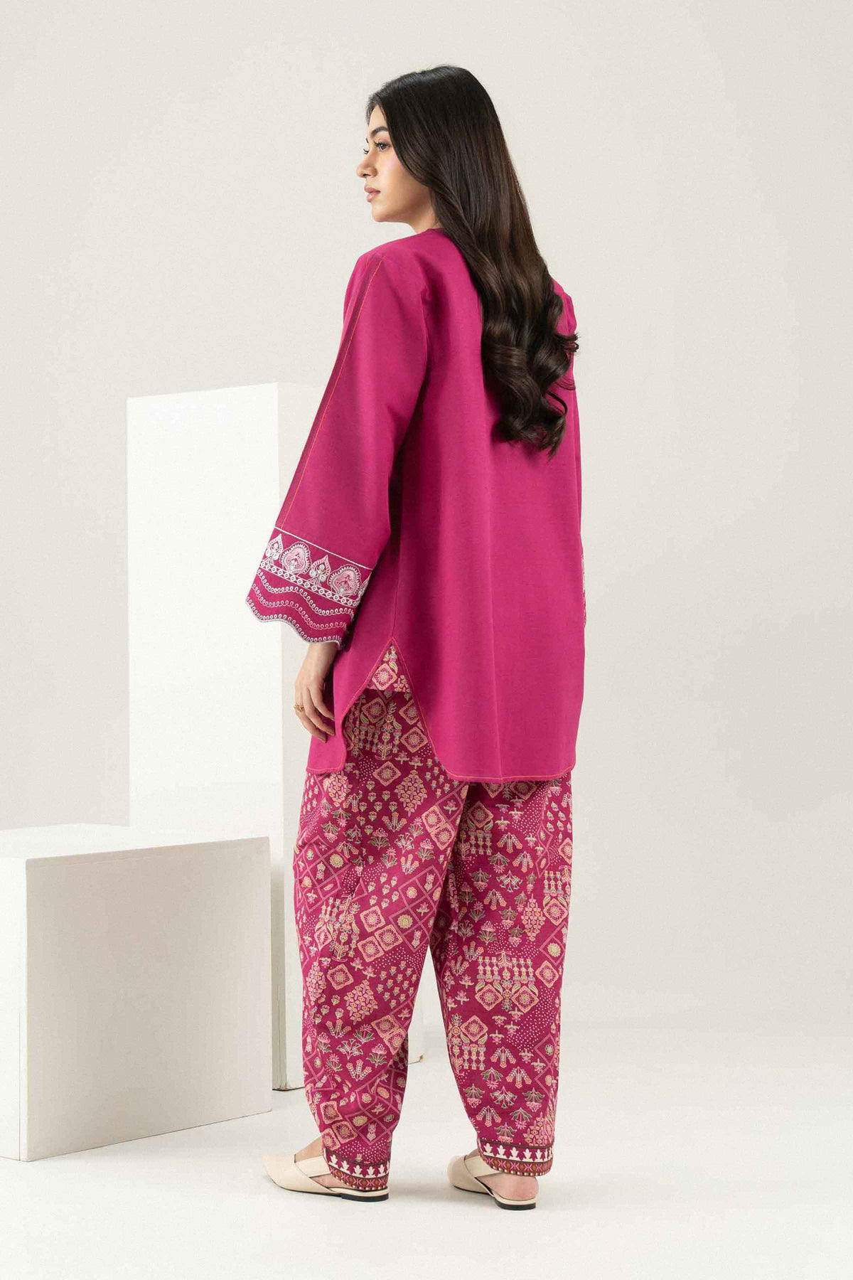 2 Piece - Printed Embroidered Suit - ST2STE-PRET26WV2-39 for Women - Pret Collection | Nishat | Shop Online
