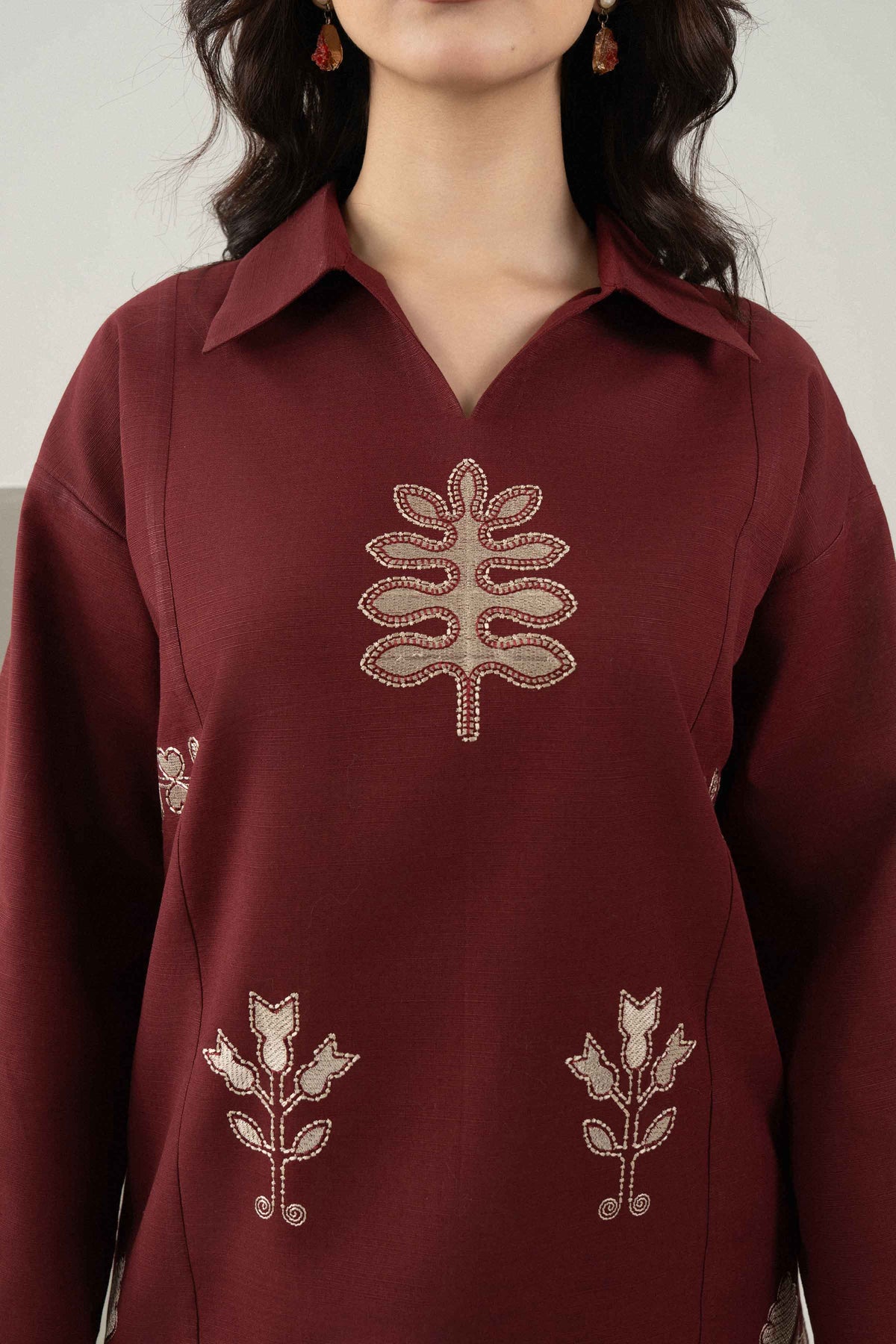 2 Piece - Printed Embroidered Suit - ST2STE-PRET26WV2-54 for Women - Pret Collection | Nishat | Shop Online