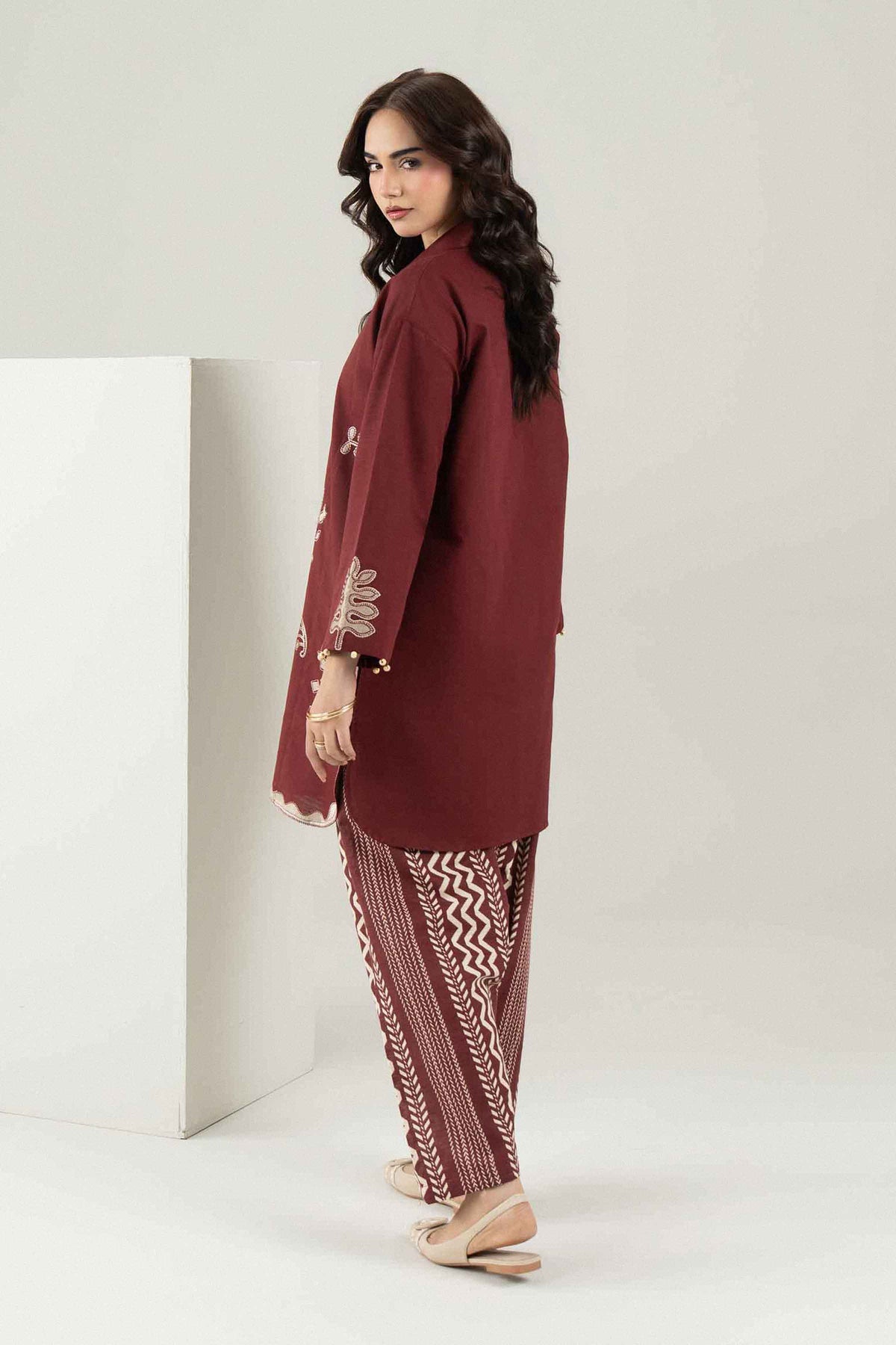 2 Piece - Printed Embroidered Suit - ST2STE-PRET26WV2-54 for Women - Pret Collection | Nishat | Shop Online