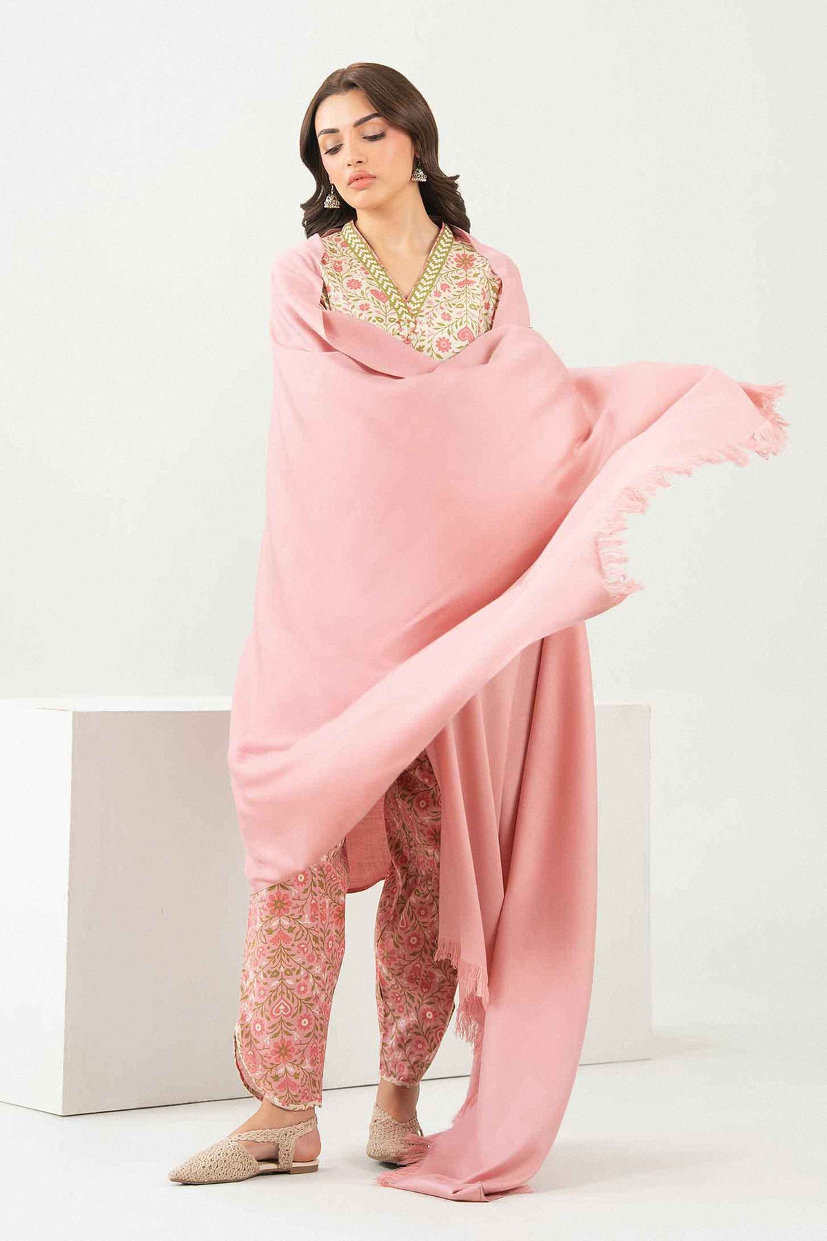 3 Piece - Printed Suit - ST3P-PRET26WV2-13 for Women -  Pret Collection | Nishat | Shop Online