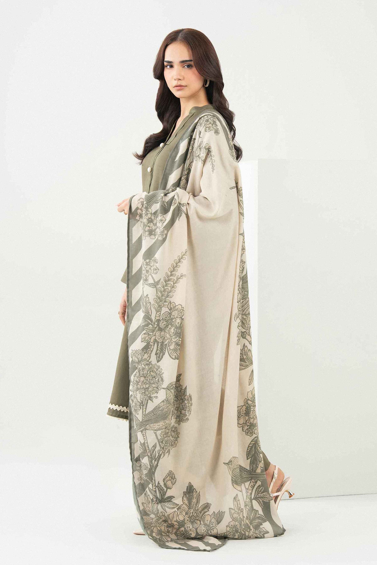 3 Piece - Printed Suit - ST3P-PRET26WV2-4 for Women - Pret Collection | Nishat | Shop Online