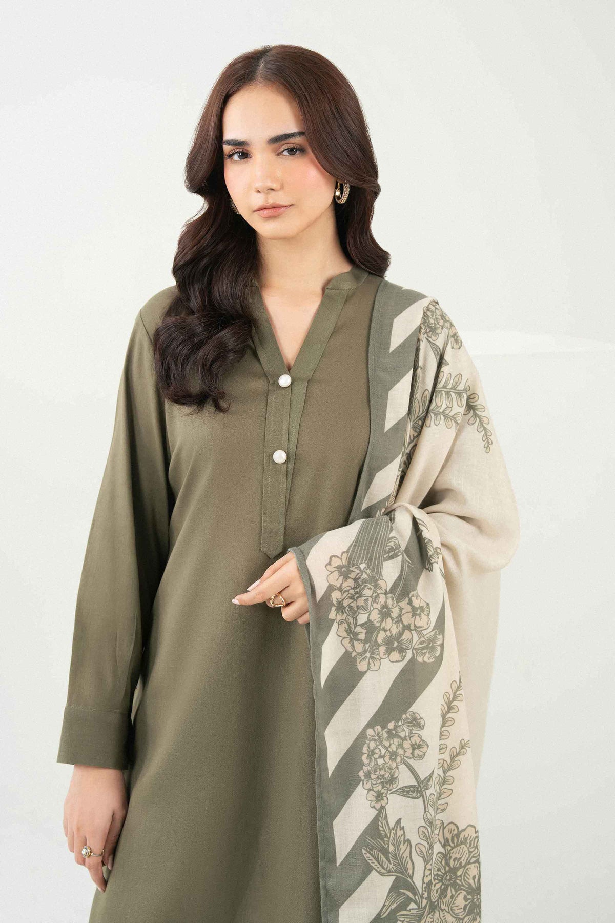 3 Piece - Printed Suit - ST3P-PRET26WV2-4 for Women - Pret Collection | Nishat | Shop Online