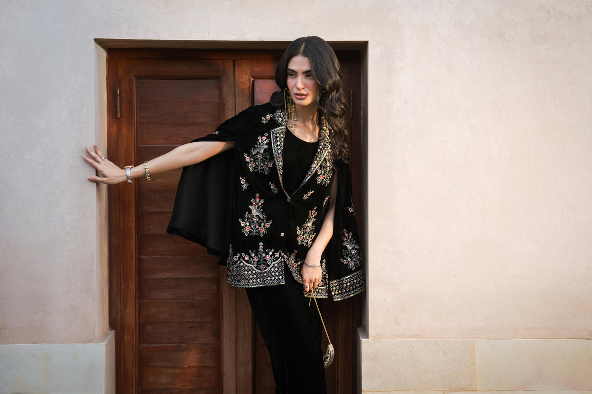 3 Piece - Embroidered Suit - ST3PE-LUXE26WV1-11  for Women - Pret Collection | Nishat | Shop Online