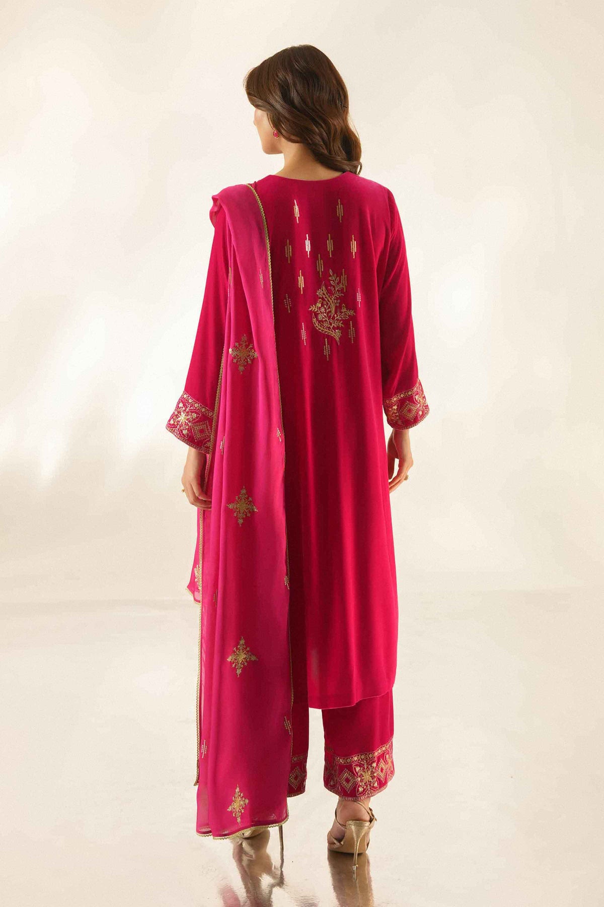 3 Piece - Embroidered Suit - ST3PE-LUXE26WV1-14 for Women - Pret Collection | Nishat | Shop Online 
