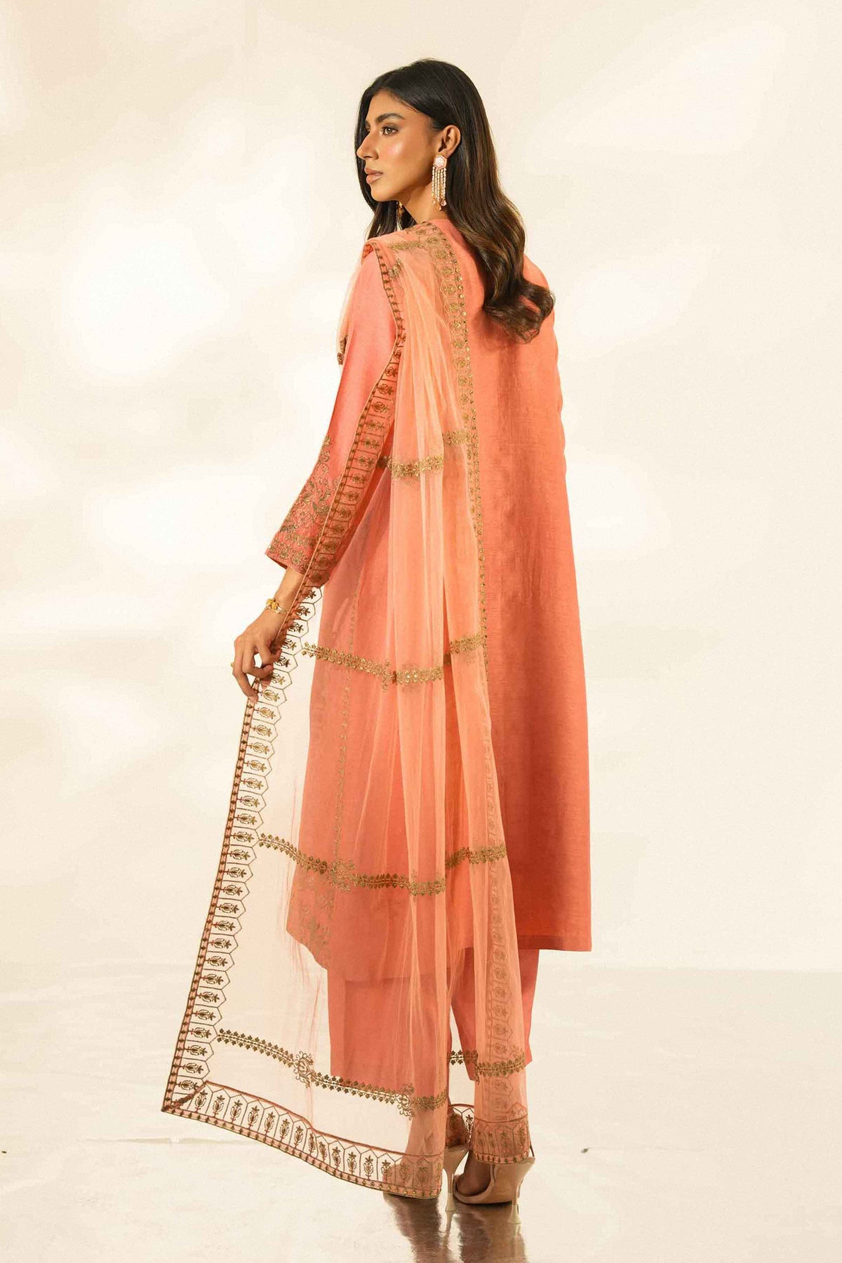 3 PIECE - EMBROIDERED SUIT - ST3PE-LUXE26WV1-23