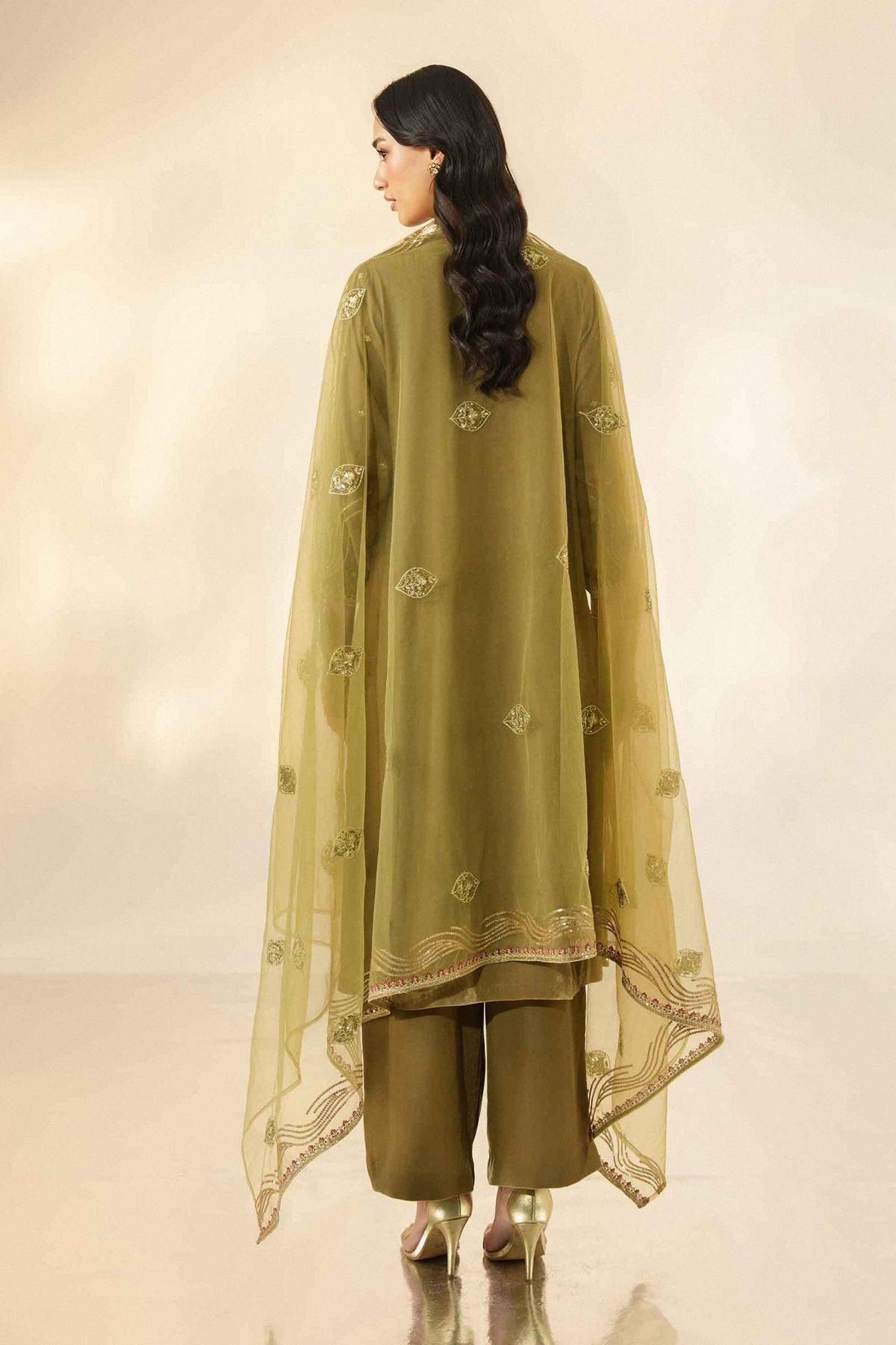 3 Piece - Embroidered Suit - ST3PE-LUXE26WV1-56  for Women - Pret Collection | Nishat | Shop Online
