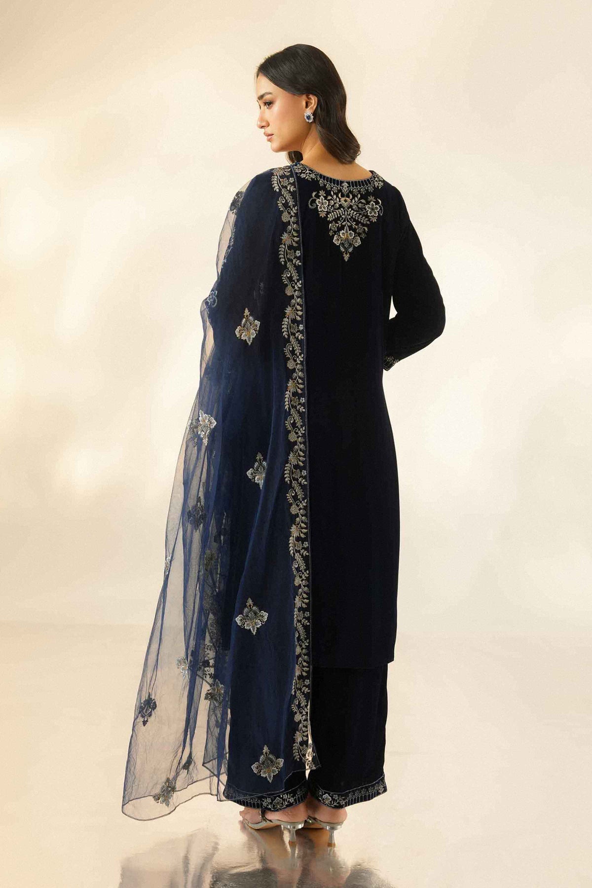 3 Piece - Embroidered Suit - ST3PE-LUXE26WV1-8 for Women - Pret Collection | Nishat | Shop Online 