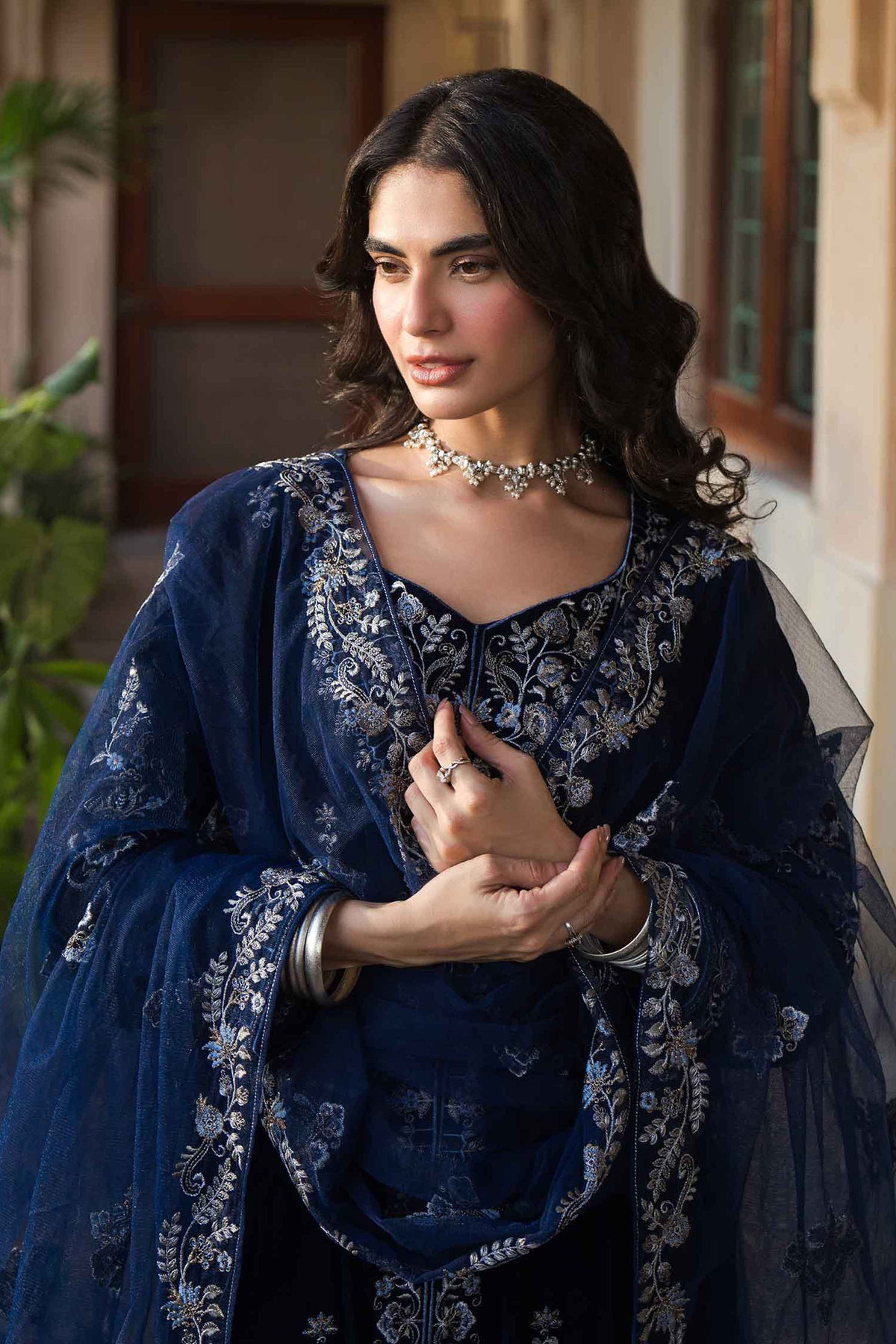 3 Piece - Embroidered Suit - ST3PE-LUXE26WV1-8  for Women - Pret Collection | Nishat | Shop Online