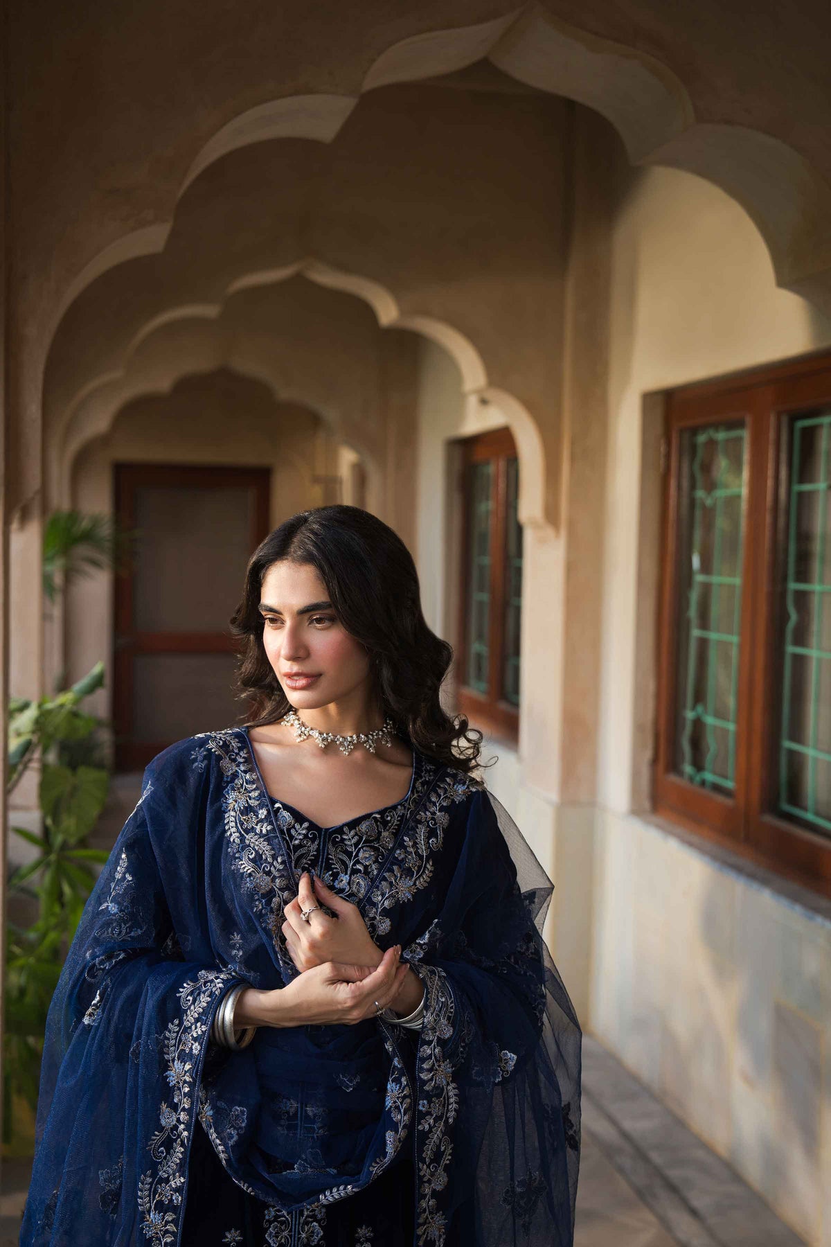 3 Piece - Embroidered Suit - ST3PE-LUXE26WV1-8  for Women - Pret Collection | Nishat | Shop Online