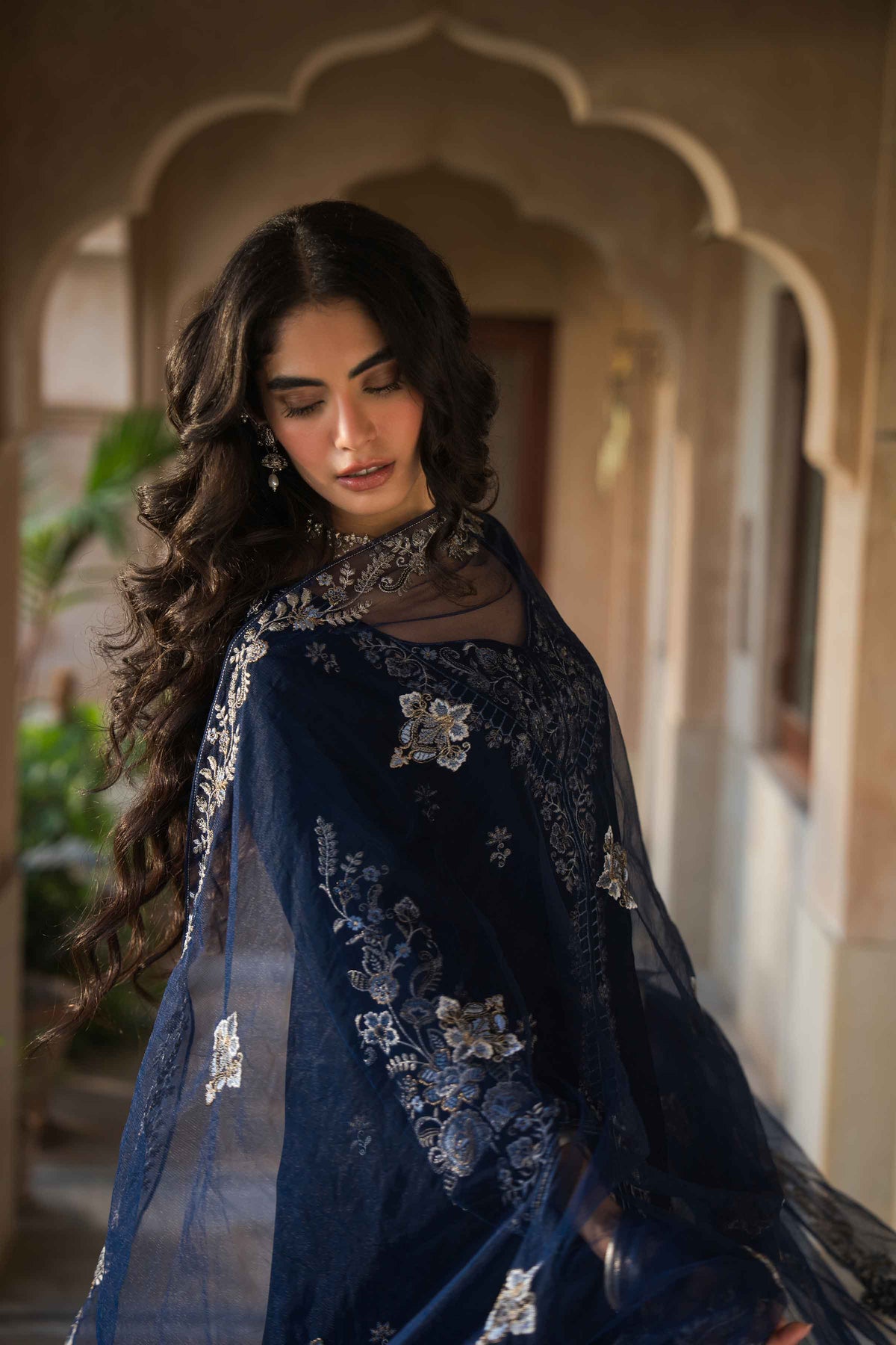 3 Piece - Embroidered Suit - ST3PE-LUXE26WV1-8  for Women - Pret Collection | Nishat | Shop Online