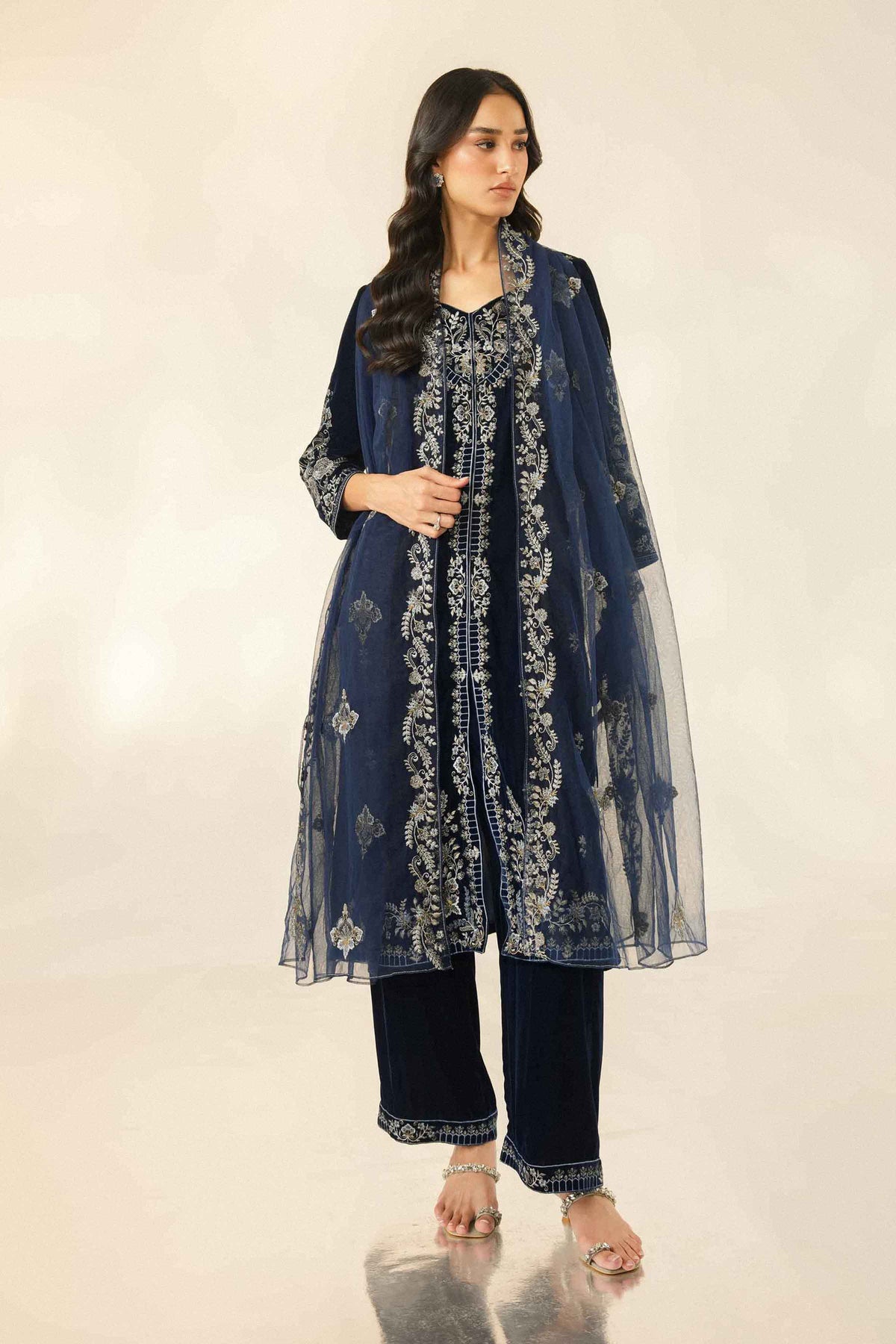 3 Piece - Embroidered Suit - ST3PE-LUXE26WV1-8 for Women - Pret Collection | Nishat | Shop Online 