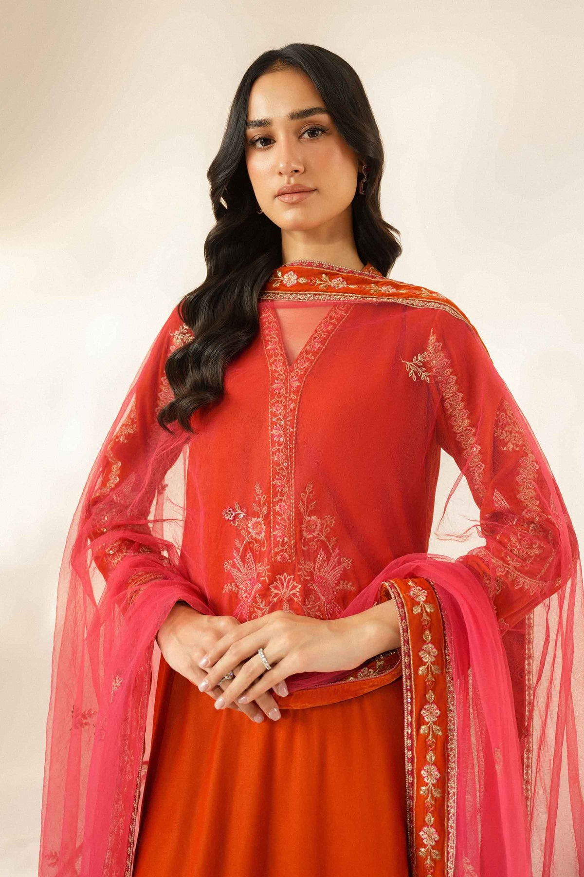 3 Piece - Embroidered Suit - ST3PE-LUXE26WV1-9 for Women - Pret Collection | Nishat | Shop Online 