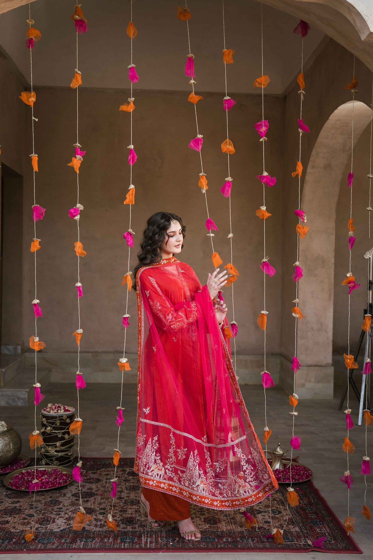 3 Piece - Embroidered Suit - ST3PE-LUXE26WV1-9  for Women - Pret Collection | Nishat | Shop Online