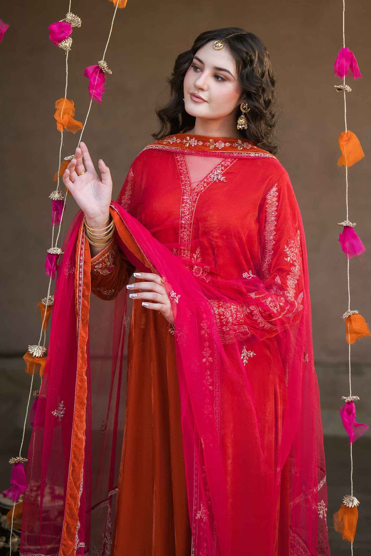 3 Piece - Embroidered Suit - ST3PE-LUXE26WV1-9  for Women - Pret Collection | Nishat | Shop Online