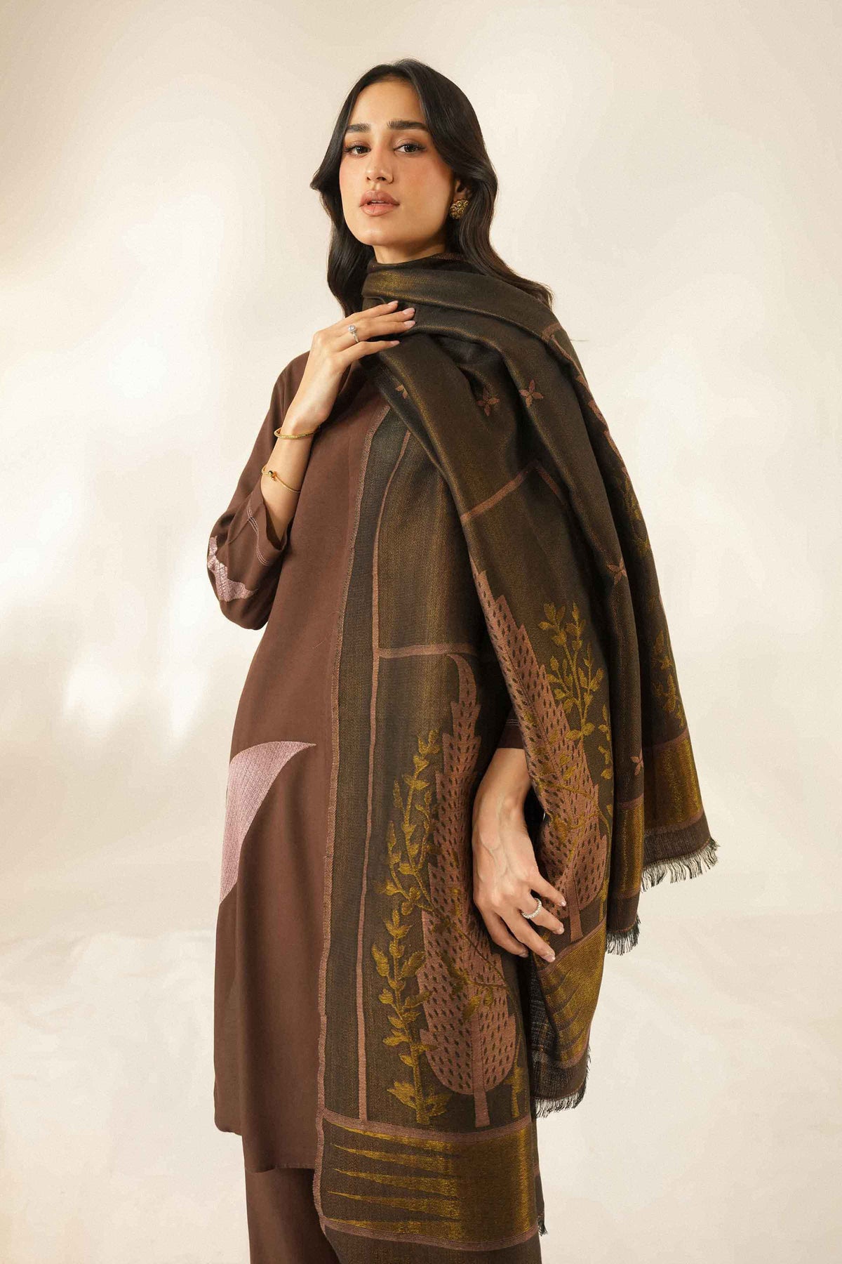 3 Piece - Embroidered Suit - ST3PE-LUXE26WV3-90  for Women - Pret Collection | Nishat | Shop Online