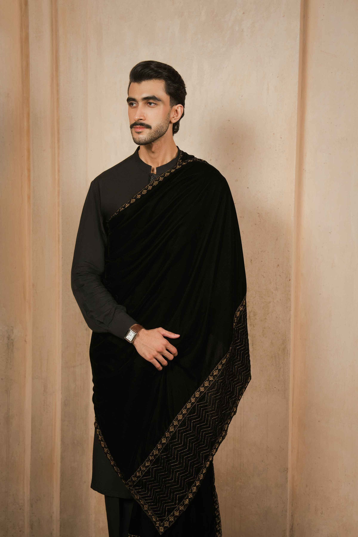 Embroidered Shawl - ST3PE-NAQ26WV1-10 A  for Women - Pret Collection | Nishat | Shop Online