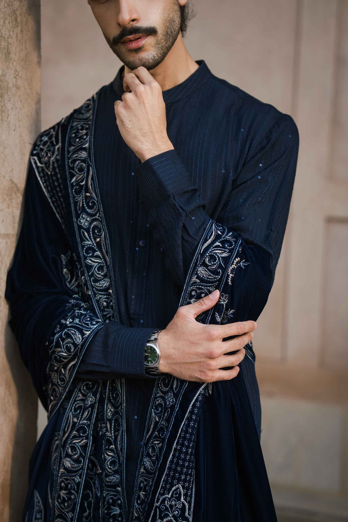 Embroidered Shawl - ST3PE-NAQ26WV1-9 A  for Women - Pret Collection | Nishat | Shop Online