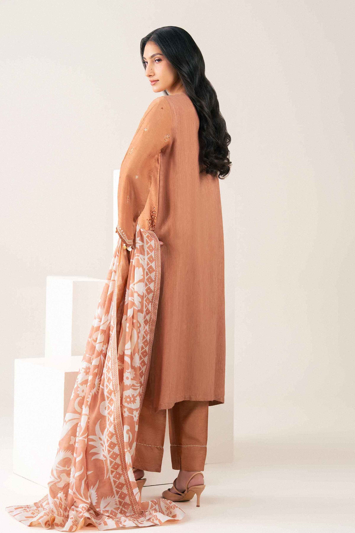 3 PIECE - PRINTED EMBROIDERED SUIT - ST3PE-PRET26WV1-13