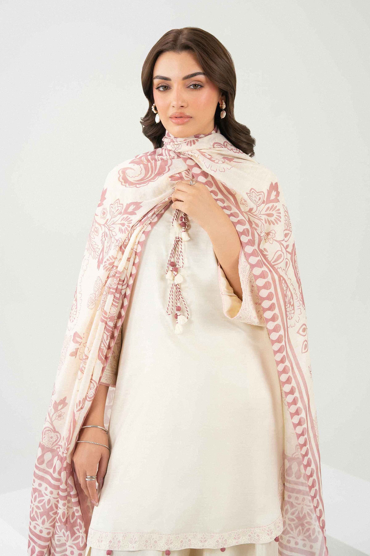 3 PIECE - PRINTED EMBROIDERED SUIT - ST3PE-PRET26WV1-14 for Women - Pret Collection | Nishat | Shop Online