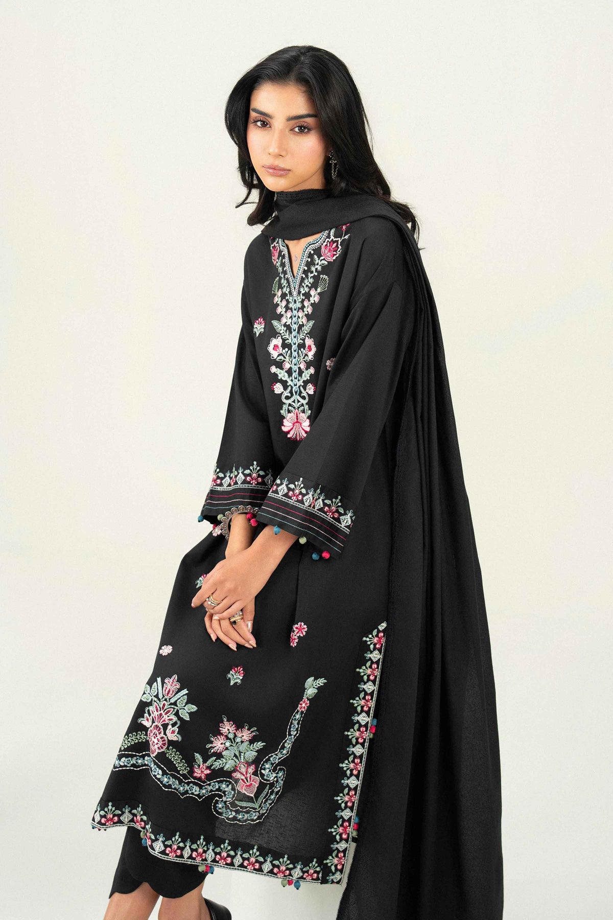 2 Piece - Embroidered Suit - ST3PE-PRET26WV1-18 for Women - Pret Collection | Nishat | Shop Online 