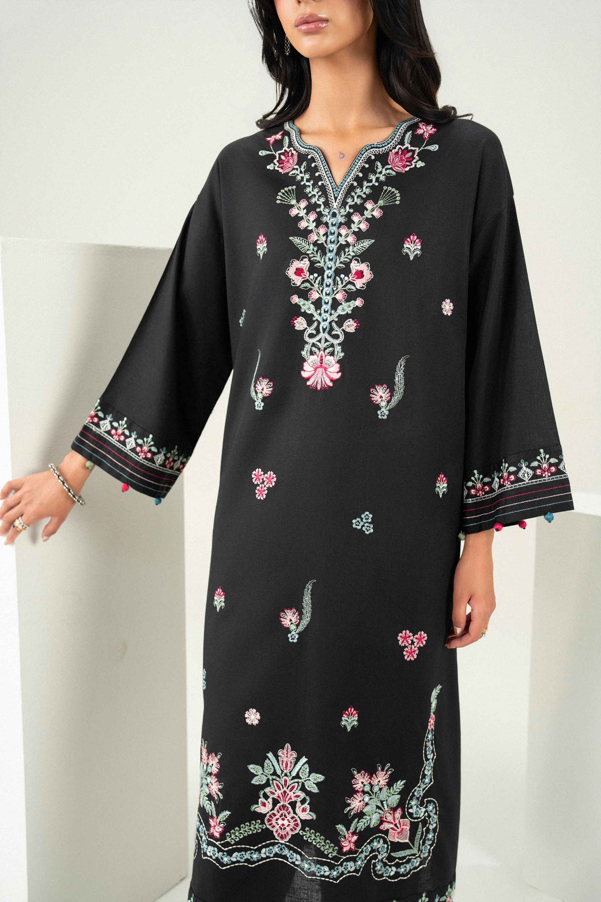 2 Piece - Embroidered Suit - ST3PE-PRET26WV1-18 for Women - Pret Collection | Nishat | Shop Online 