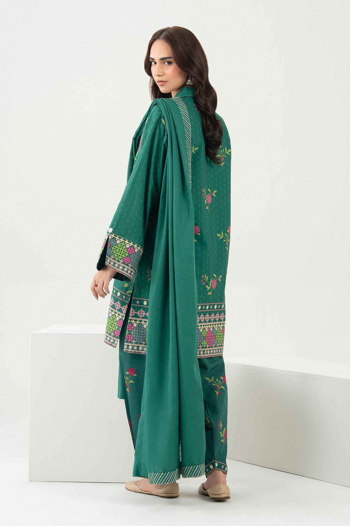 3 Piece - Printed Embroidered Suit - ST3PE-PRET26WV1-2 for Women -  Pret Collection | Nishat | Shop Online