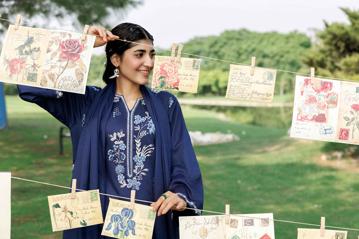 3 Piece - Embroidered Suit - ST3PE-PRET26WV1-23 for Women - Pret Collection | Nishat | Shop Online 