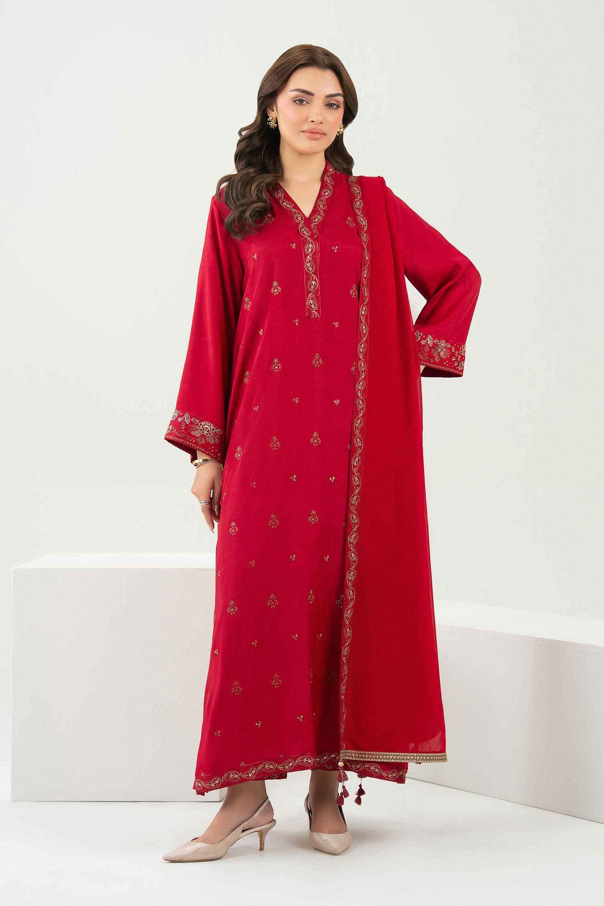 3 Piece - Embroidered Suit - ST3PE-PRET26WV2-10 for Women -  Pret Collection | Nishat | Shop Online