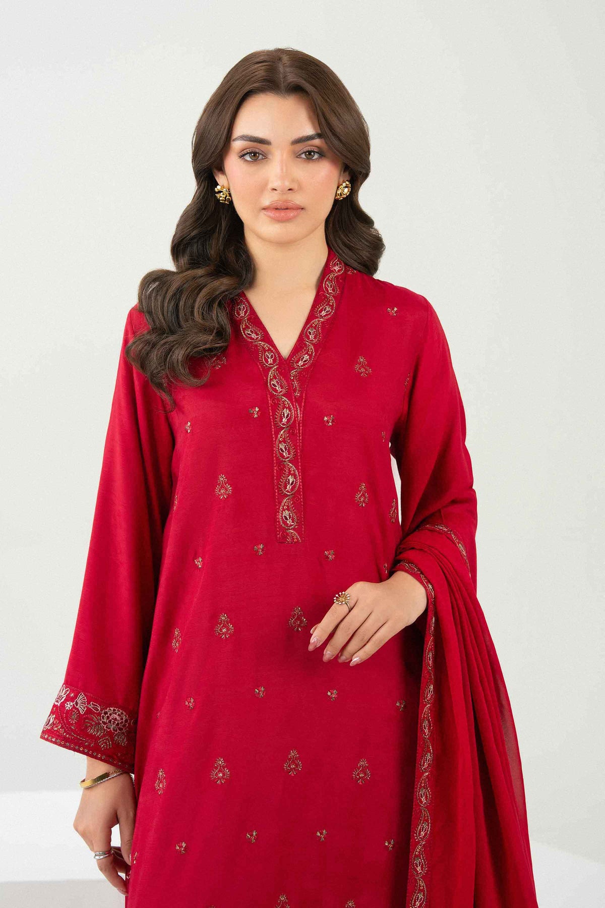 3 Piece - Embroidered Suit - ST3PE-PRET26WV2-10 for Women -  Pret Collection | Nishat | Shop Online
