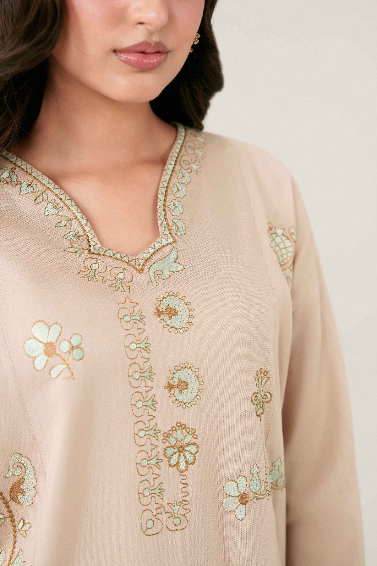 3 PIECE - EMBROIDERED SUIT - ST3PE-PRET26WV2-13 for Women - Pret Collection | Nishat | Shop Online