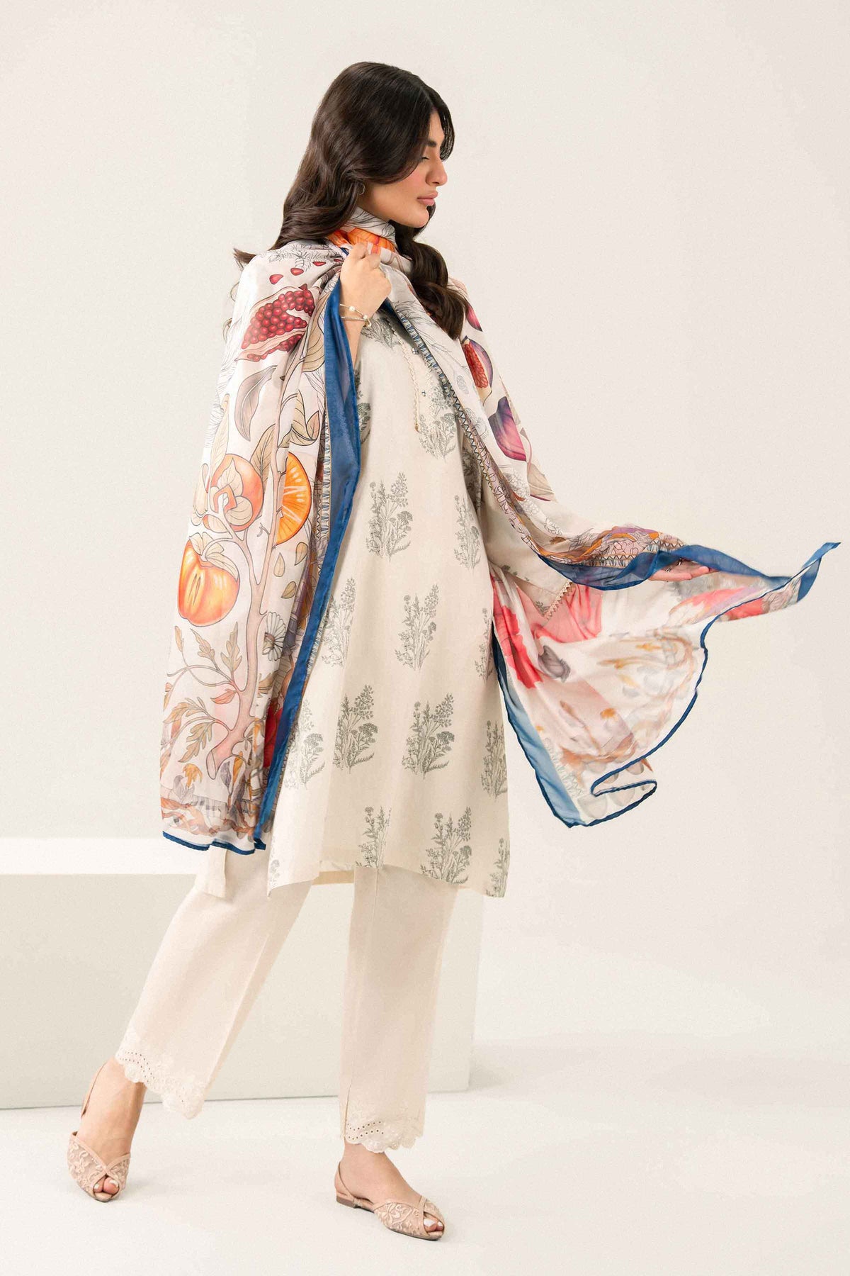 3 PIECE - PRINTED EMBROIDERED SUIT - ST3PE-PRET26WV2-27