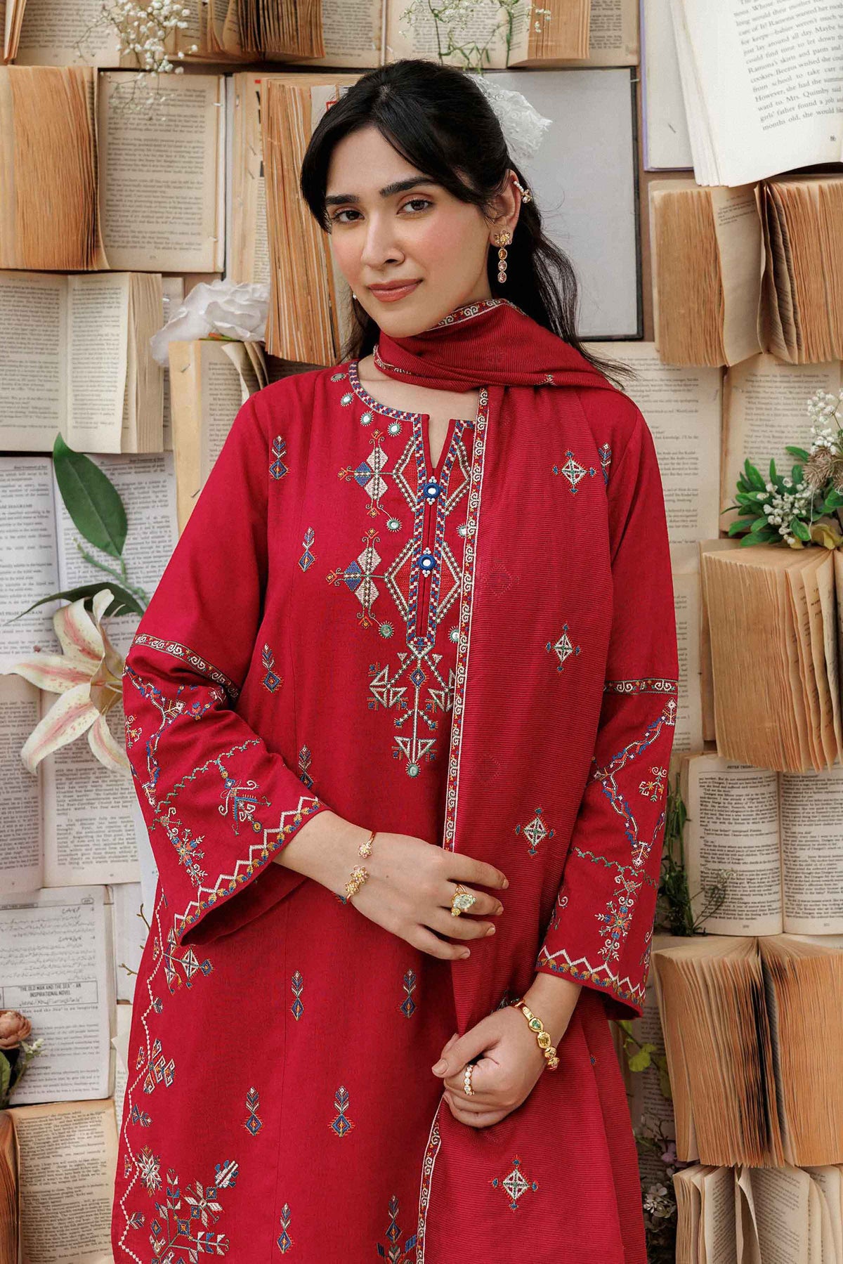 3 Piece - Embroidered Suit - ST3PE-PRET26WV2-30 for Women - Pret Collection | Nishat | Shop Online 
