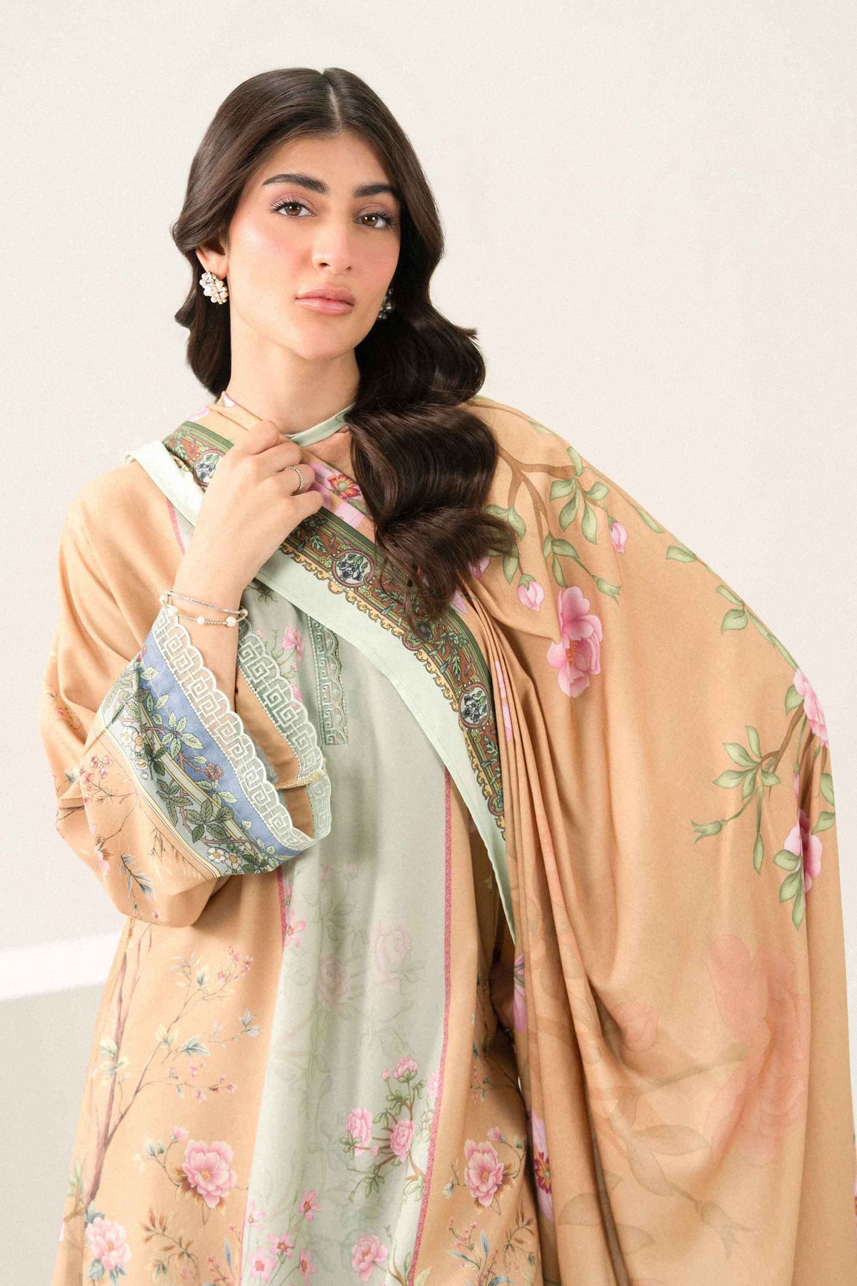 3 Piece - Printed Embroidered Suit - ST3PE-PRET26WV3-18 for Women -  Pret Collection | Nishat | Shop Online