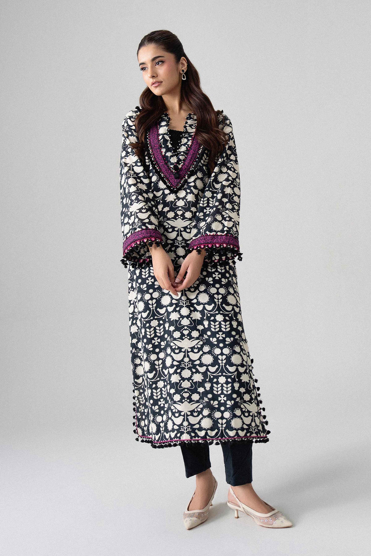 2 Piece - Printed Suit - U2ST-NISHA26WV1-11 for Women - Unstitched Collection | Nishat | Shop Online