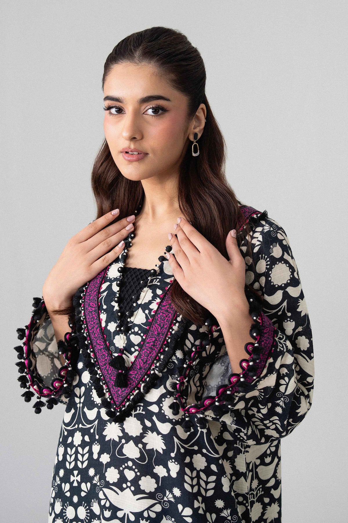 2 Piece - Printed Suit - U2ST-NISHA26WV1-11 for Women - Unstitched Collection | Nishat | Shop Online